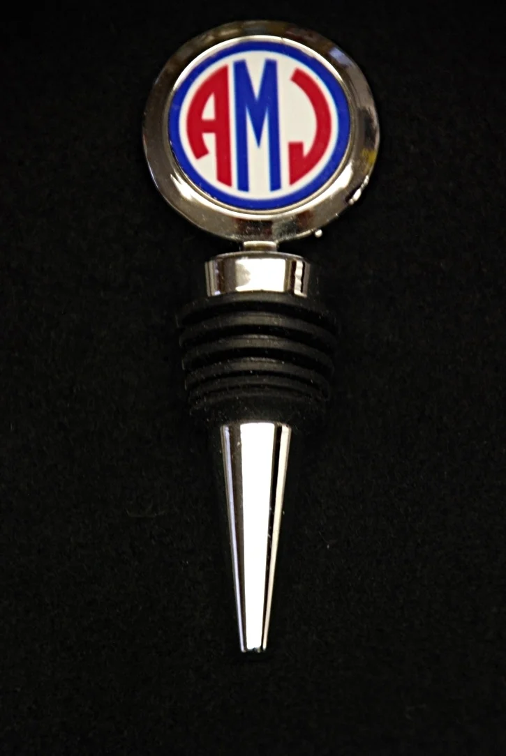 Monogrammed Bottle Stopper