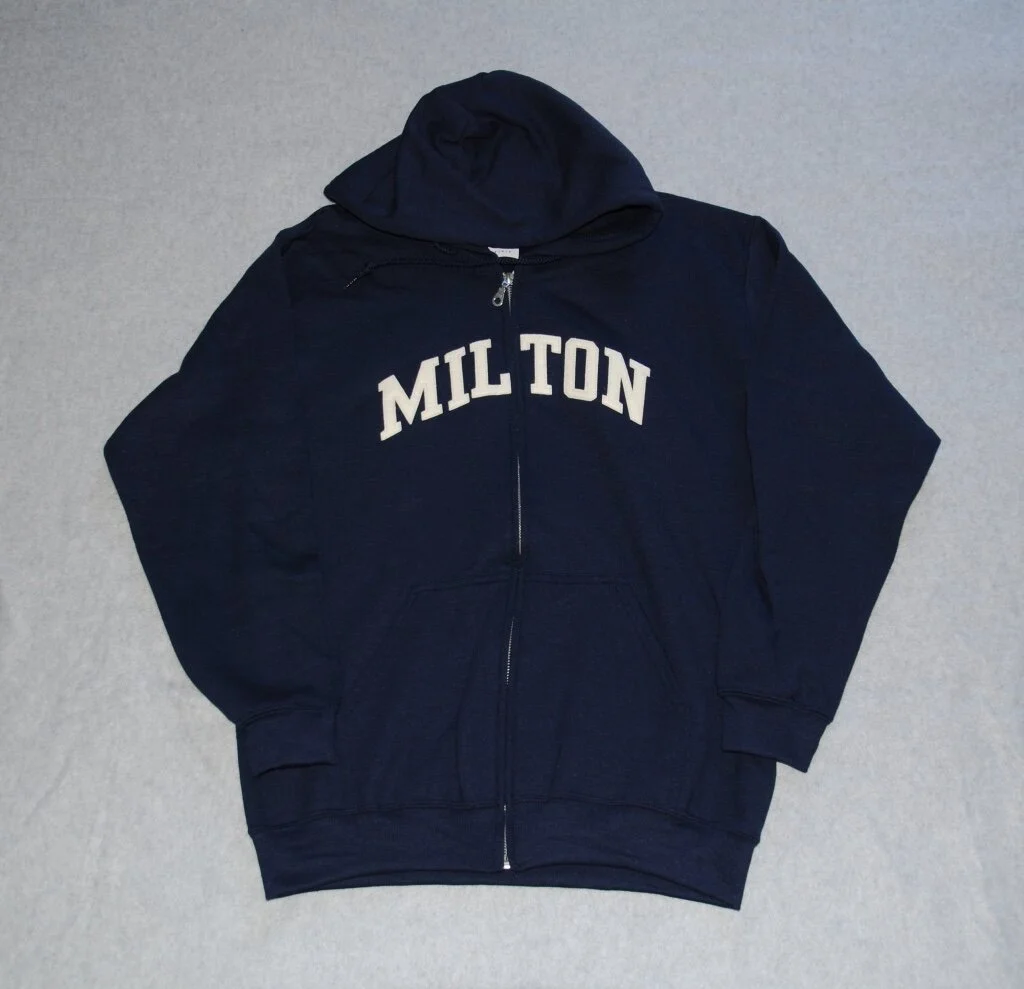 Milton embroidered applique’