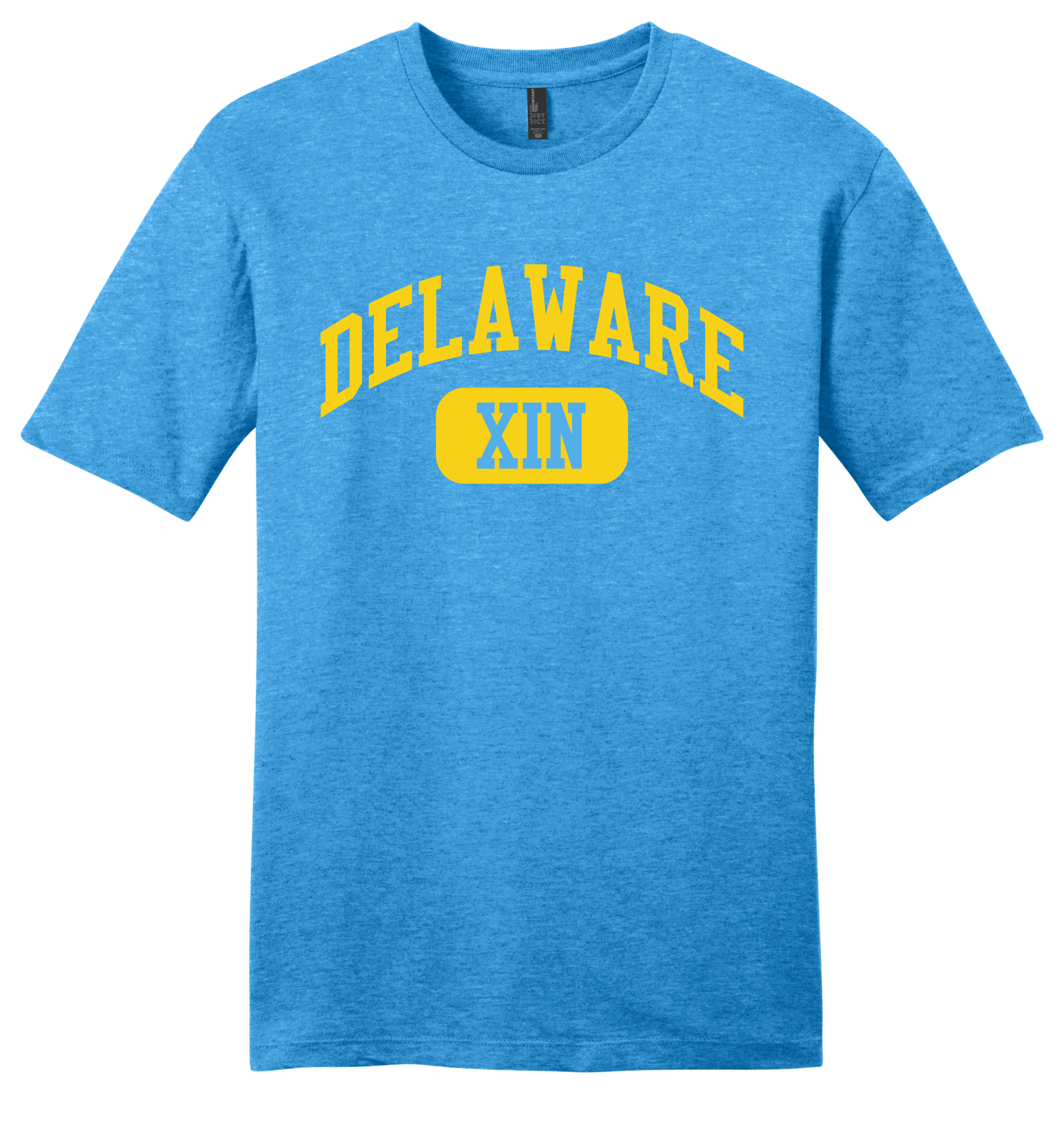 DT6000 HEATHERED TURQUOISE FRONT Virtual Sample_DelawareXIN.png