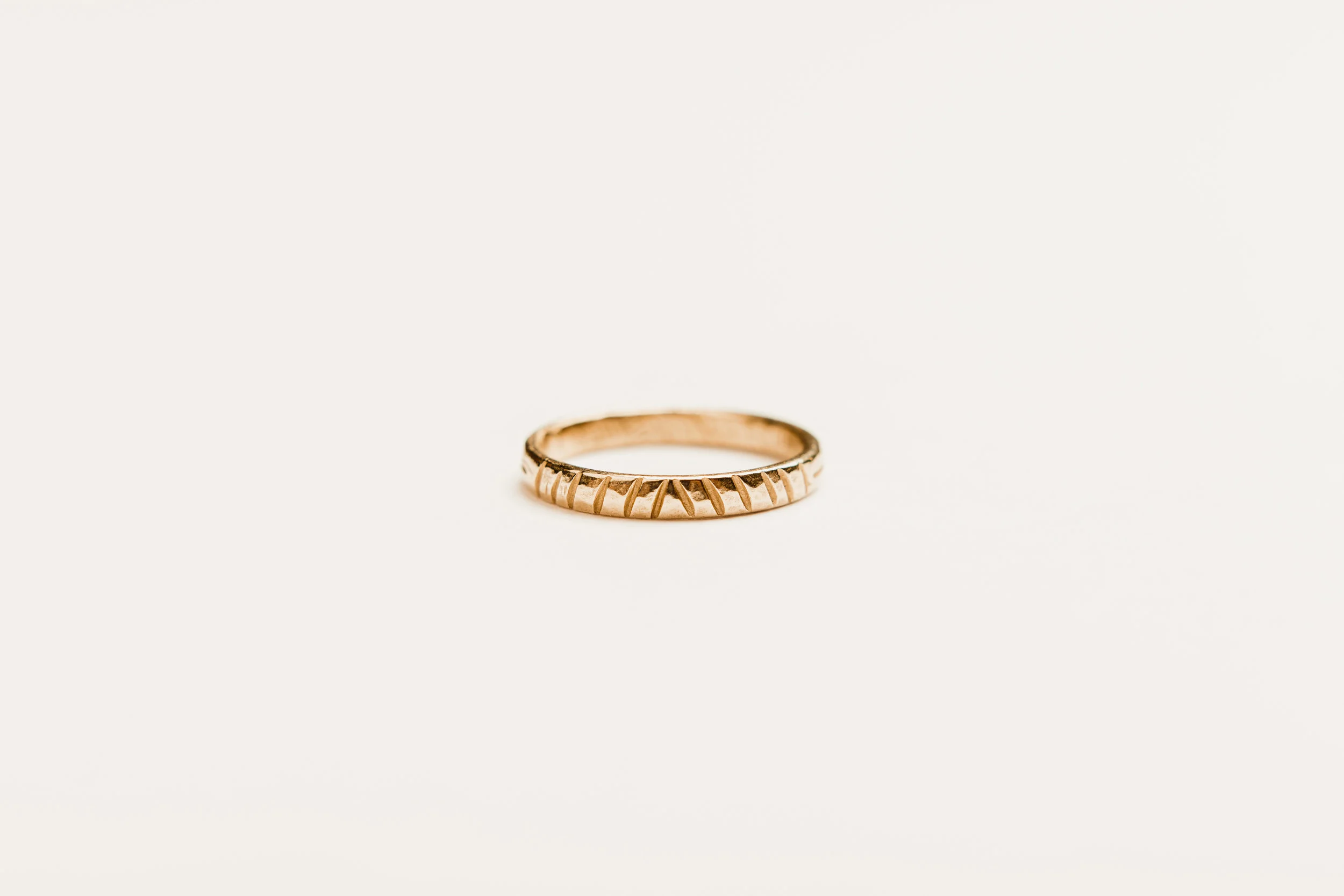 Hashmark Band (14k Gold)