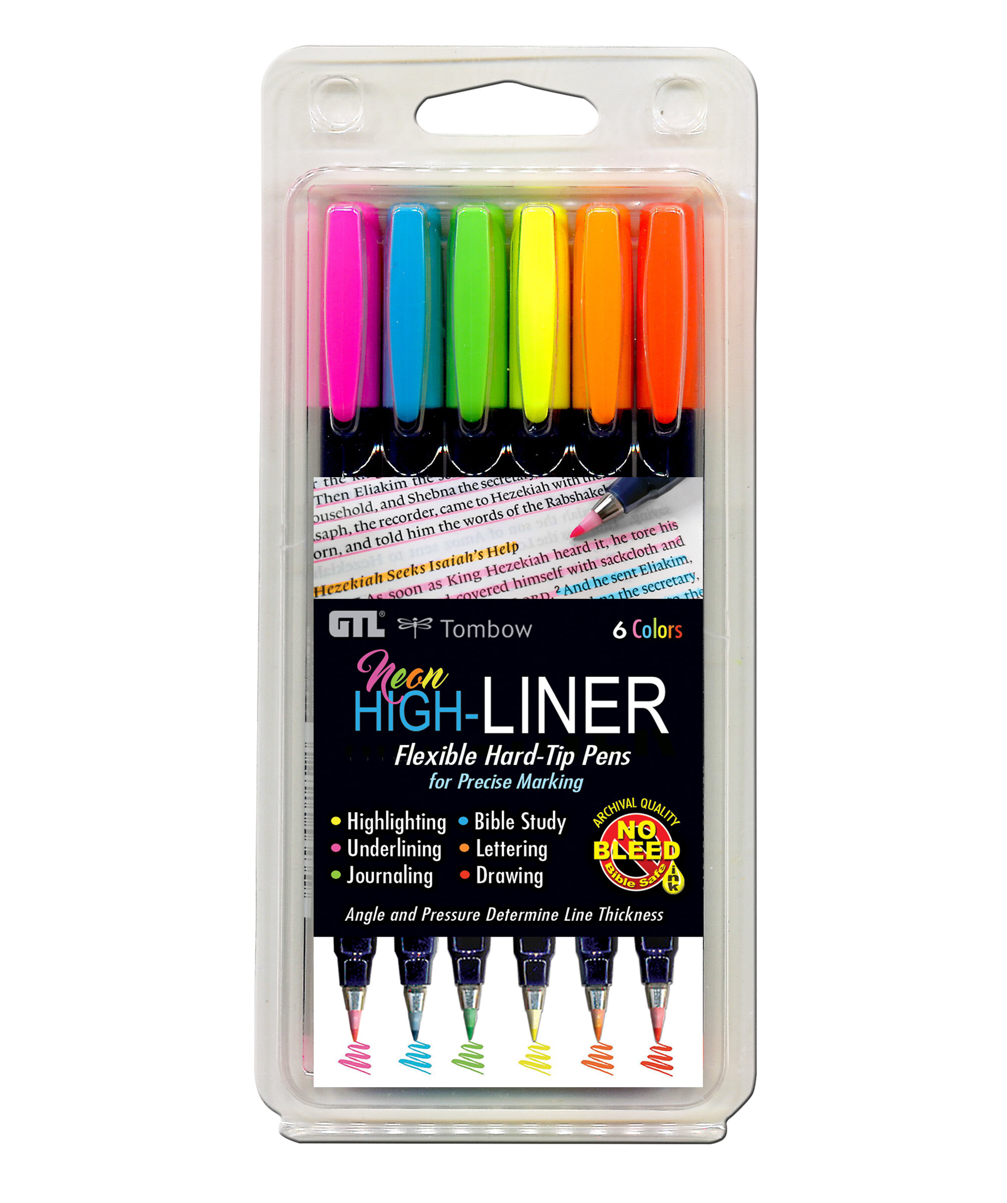 G T Luscombe 67228 Bible Journaling Pen Set - 17 Micron & Gelly Roll Pens &  5 in. Ruler, 1 - Metro Market