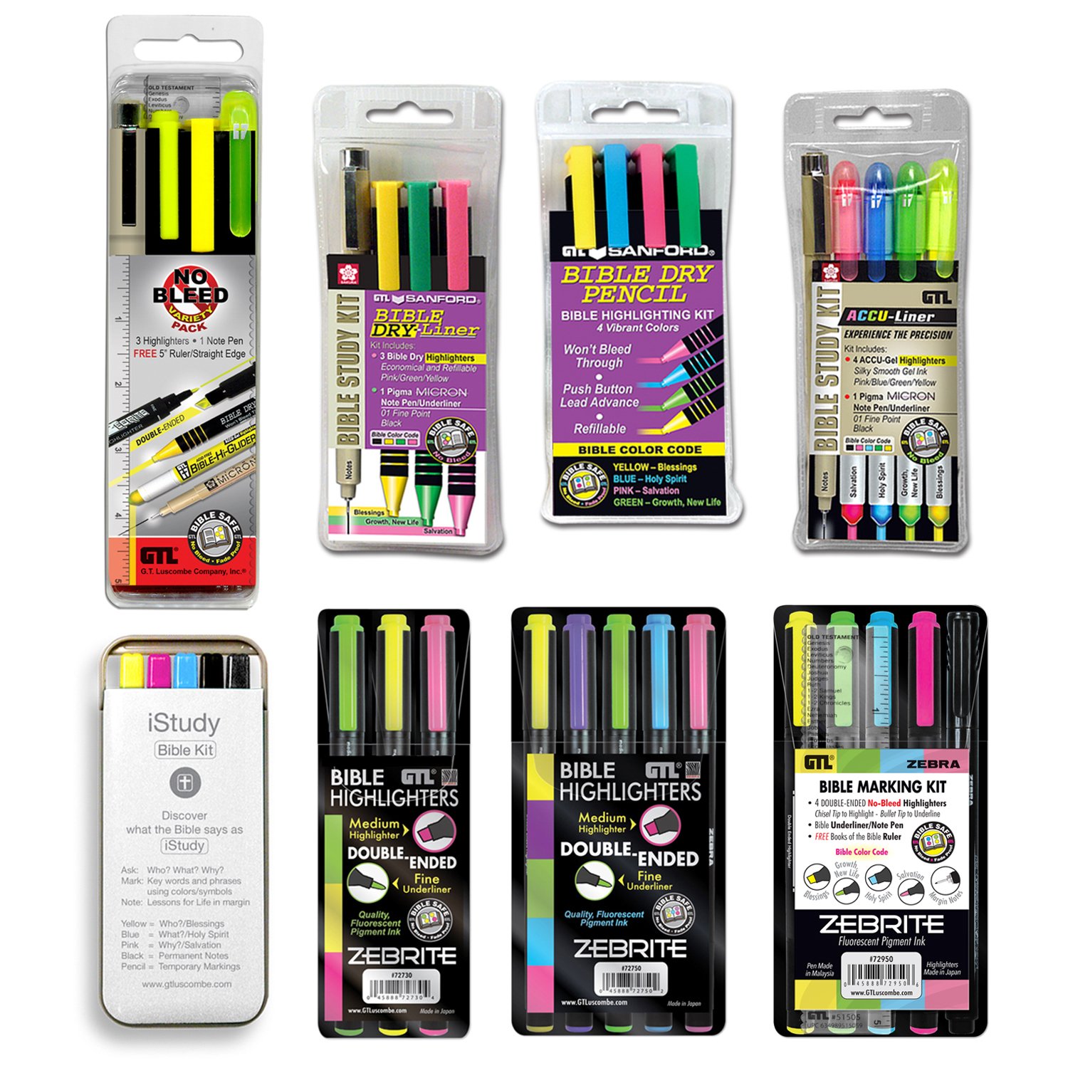 Bible Highlighters And Pens No Bleed - Temu Australia