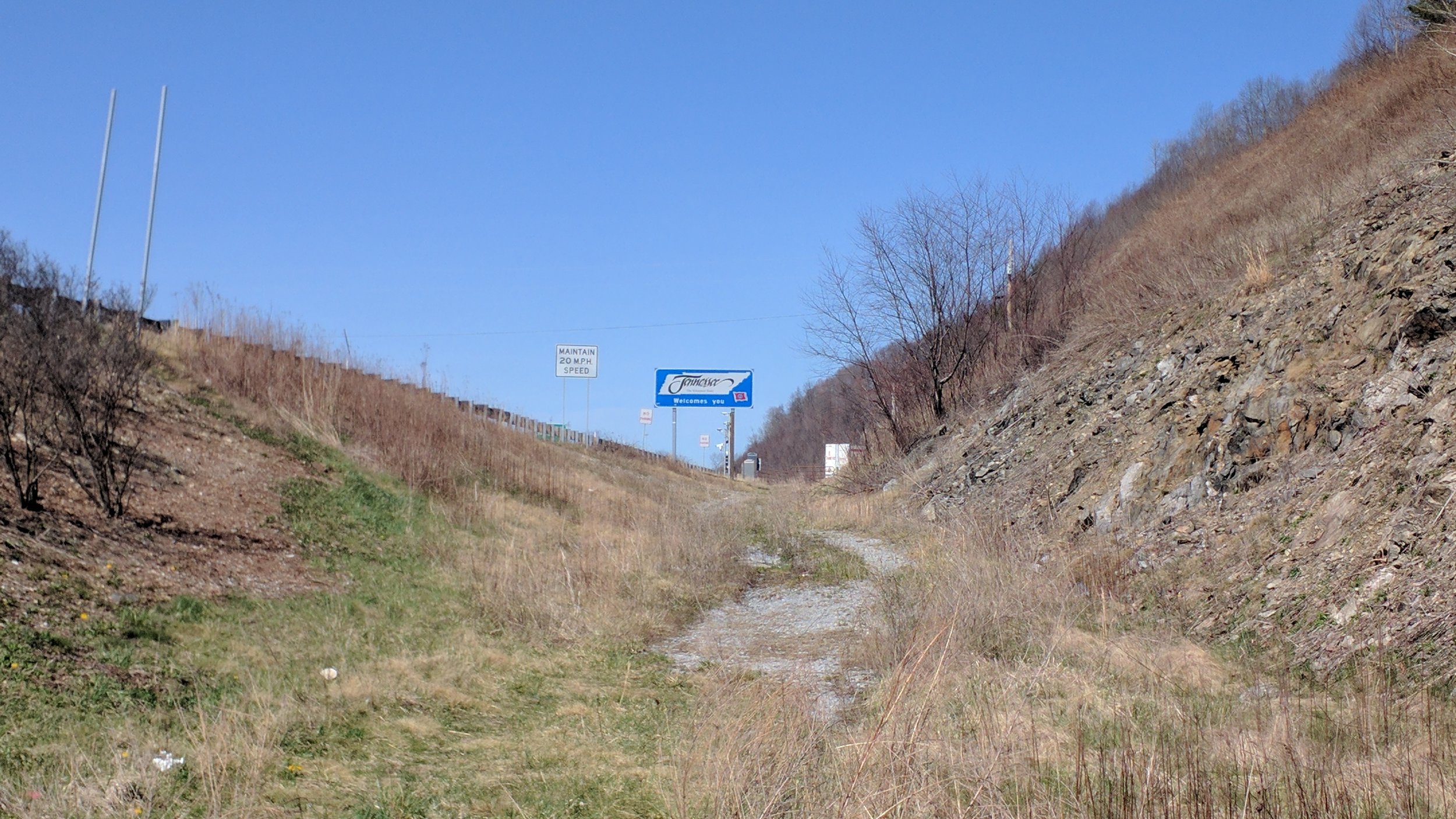 This section goes right down the NC/TN border, so I'm always bouncing back and forth. 