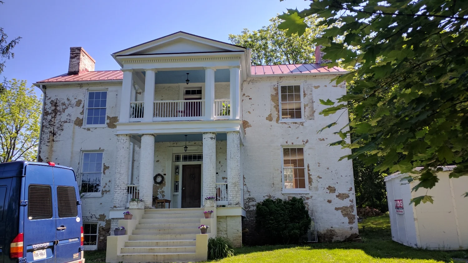 Mountain Home built in 1840. Original set on 3,000 acres. 