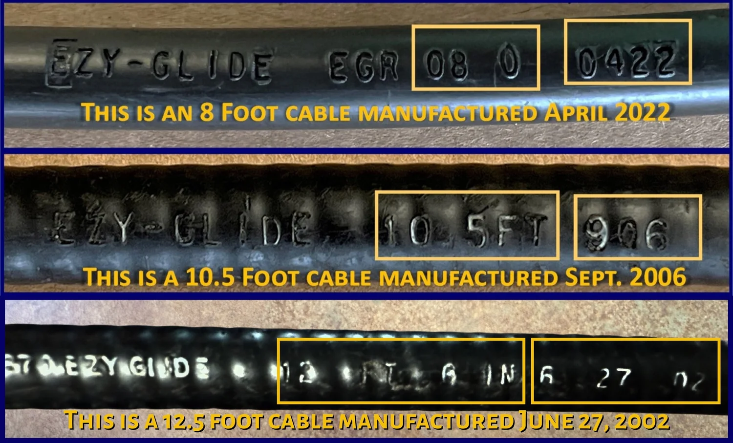 Replacement Parts — Ezy-Glide Inc.