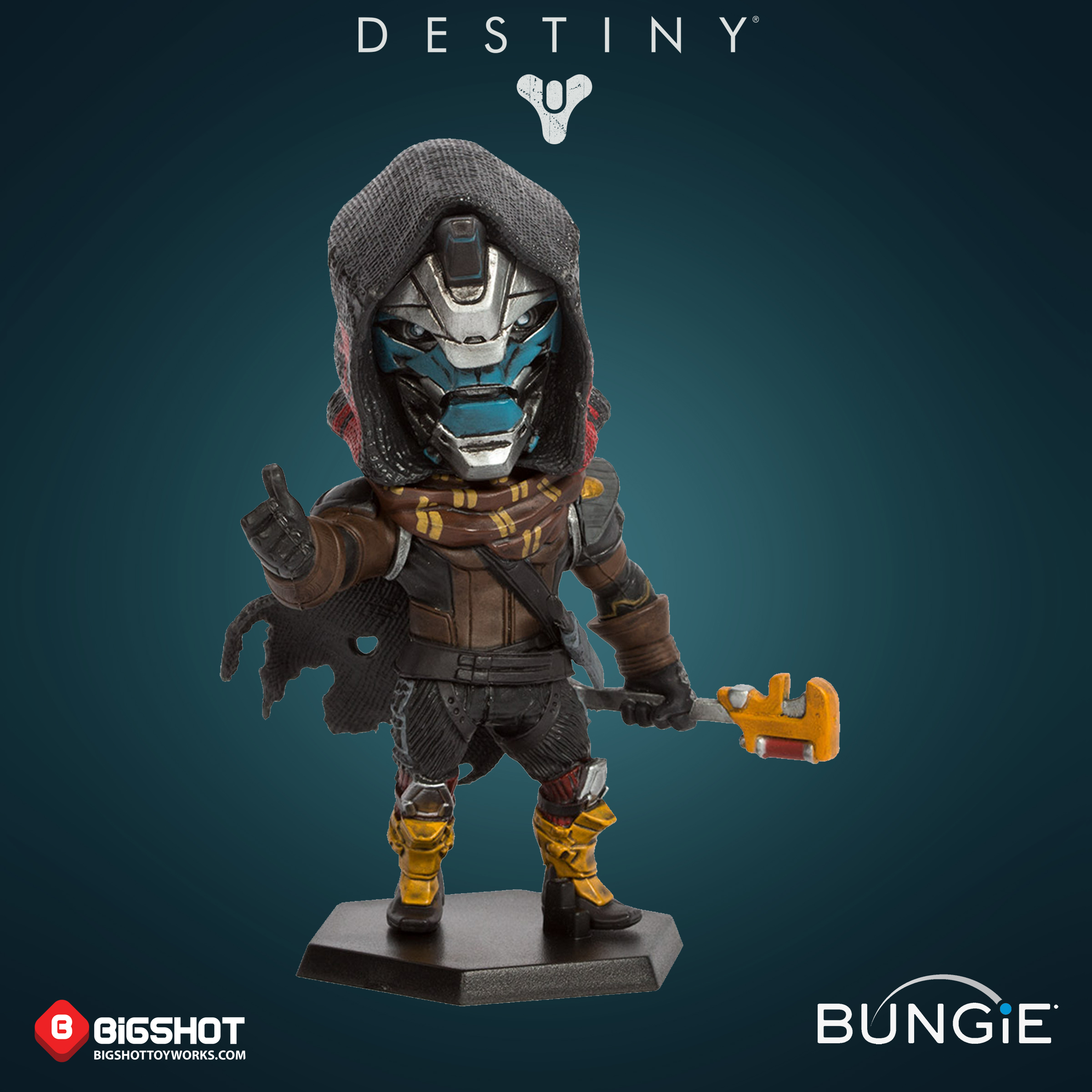 Official Bungie Statue Figurine for sale online Destiny 2 Sweeper Bot Vinyl Figure 4" Tall 