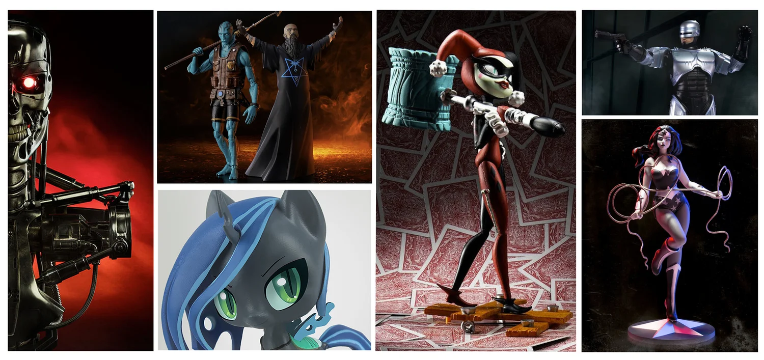 Bigshot Toyworks DTC comics and film merchandising