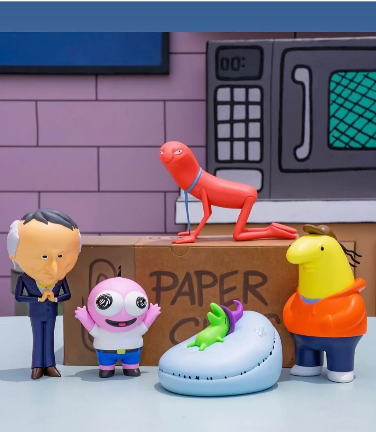 We are super proud of our work with @adultswim on this series of #smilingfriends vinyl figures. Looking forward to more fun ;)