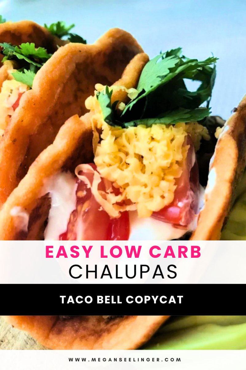These keto chalupas with  low carb chalupa shells are the ultimate high protein comfort food recipe for anyone craving Mexican-inspired flavors while staying low carb.