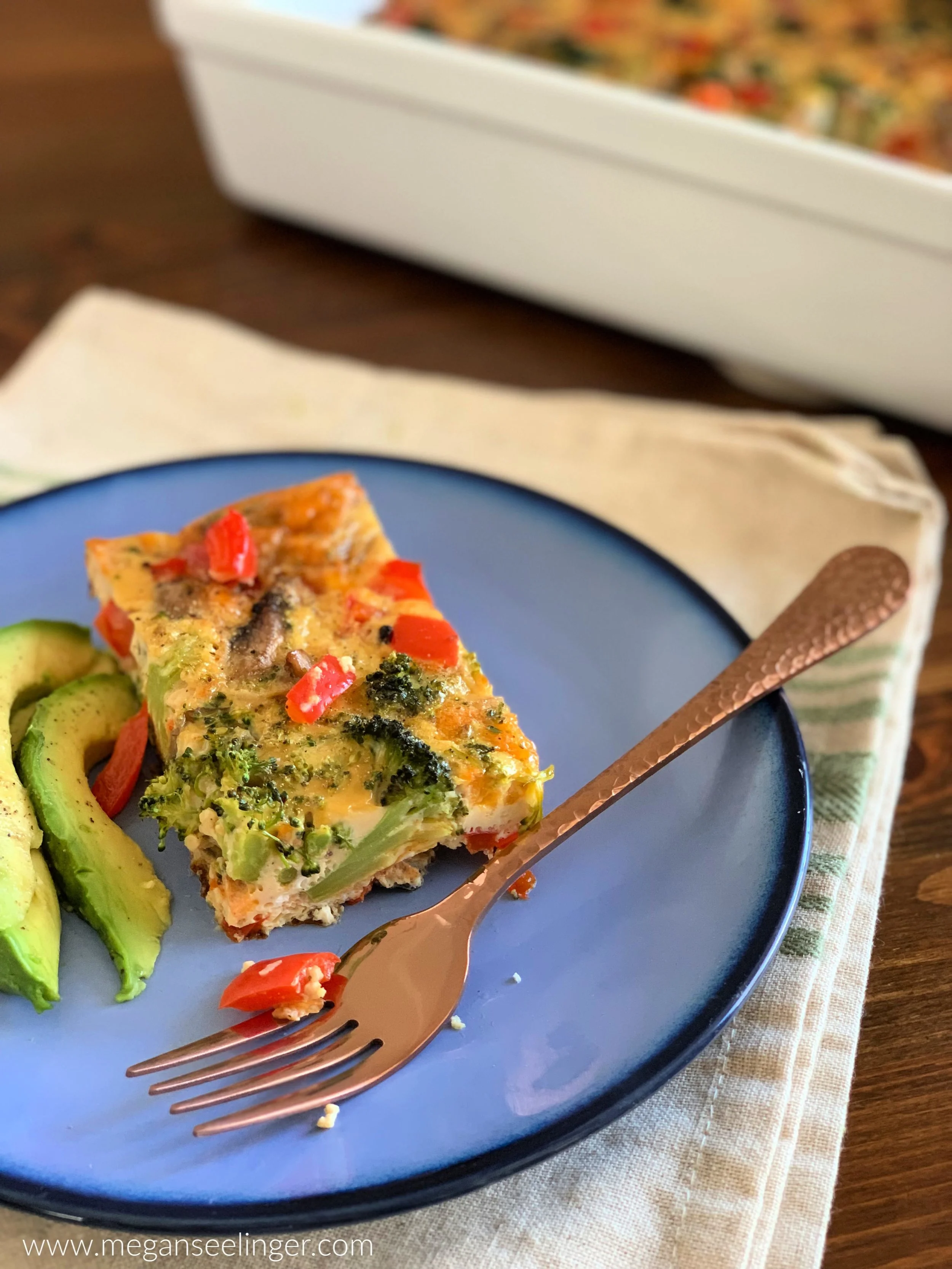Low Carb Veggie-Packed Breakfast Casserole