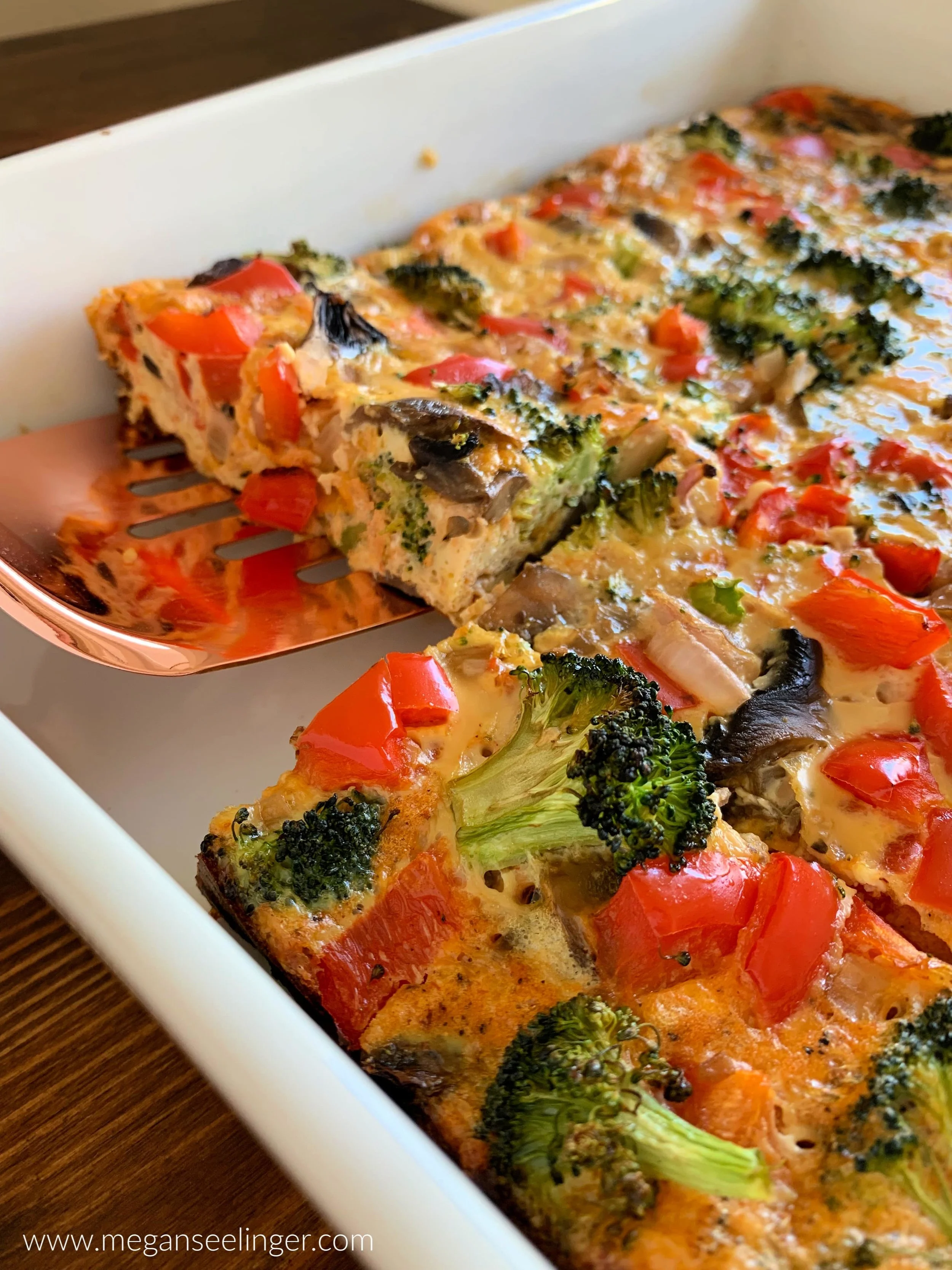 Low Carb Veggie-Packed Breakfast Casserole