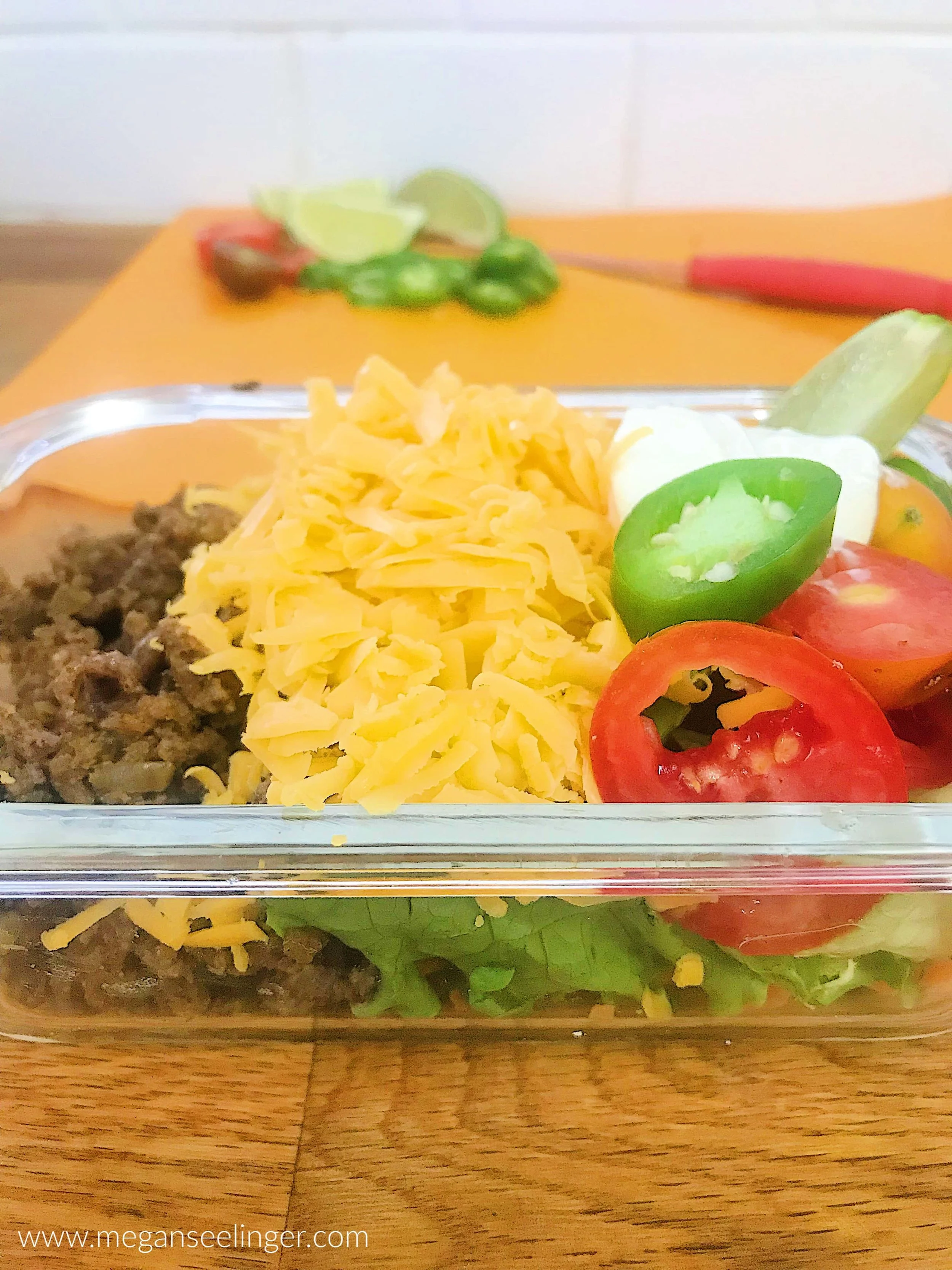 Keto Taco Salad - Easy Keto Ground Beef Recipe — Megan Porter ...