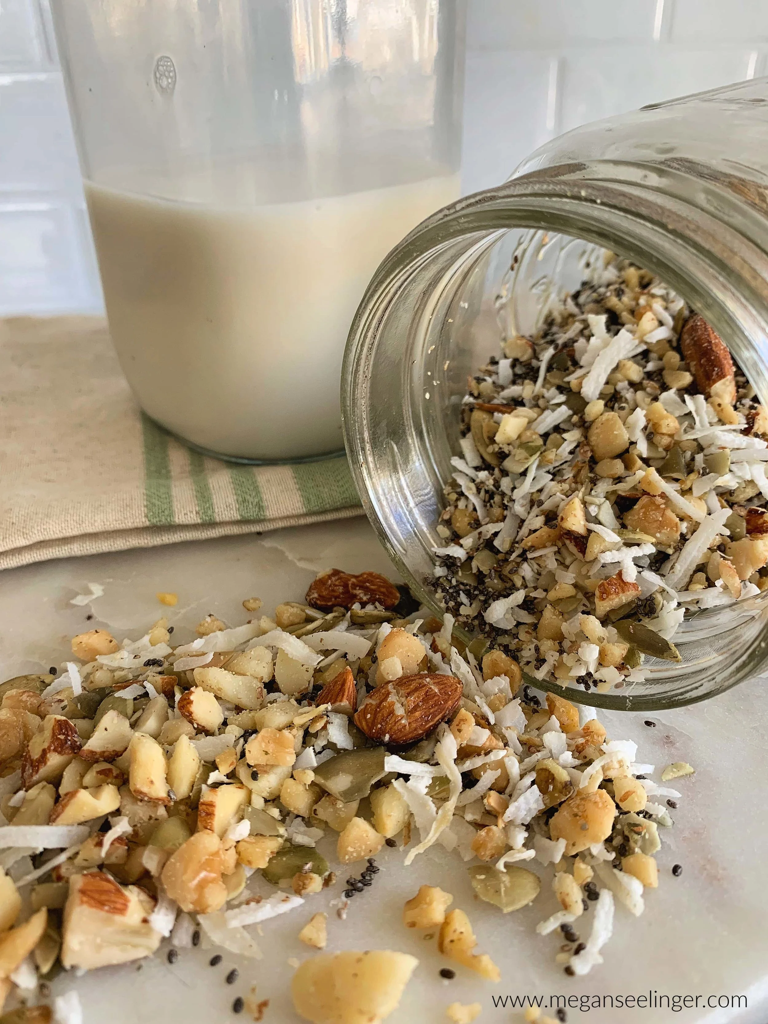 Keto Cereal Recipe- Vegan and Gluten-Free Cereal