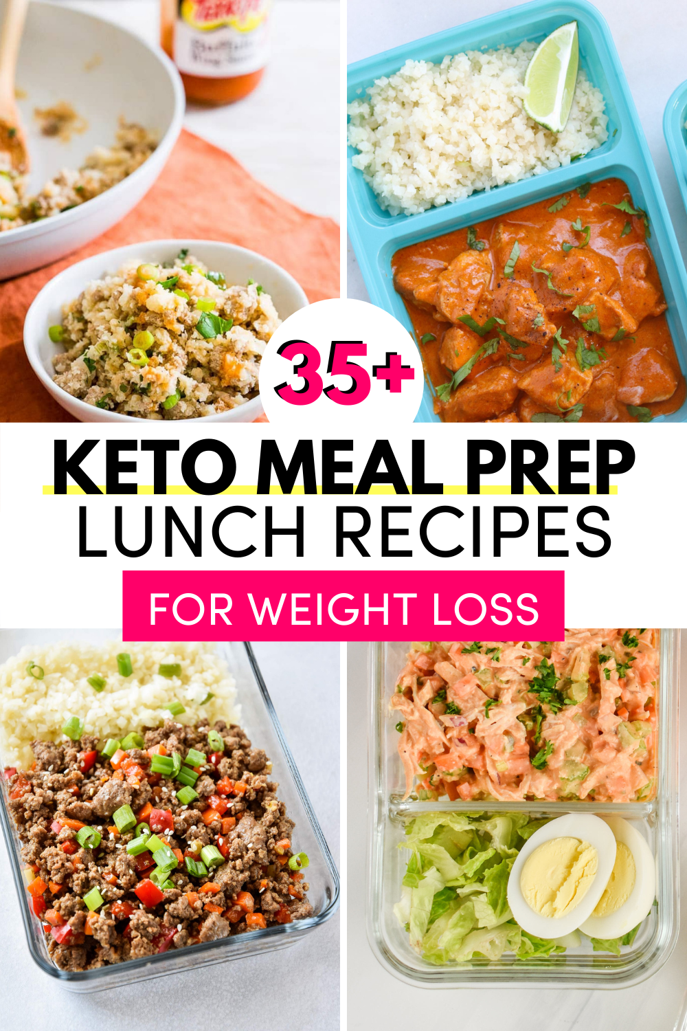 35+ Keto Meal Prep Recipes for Weight Loss