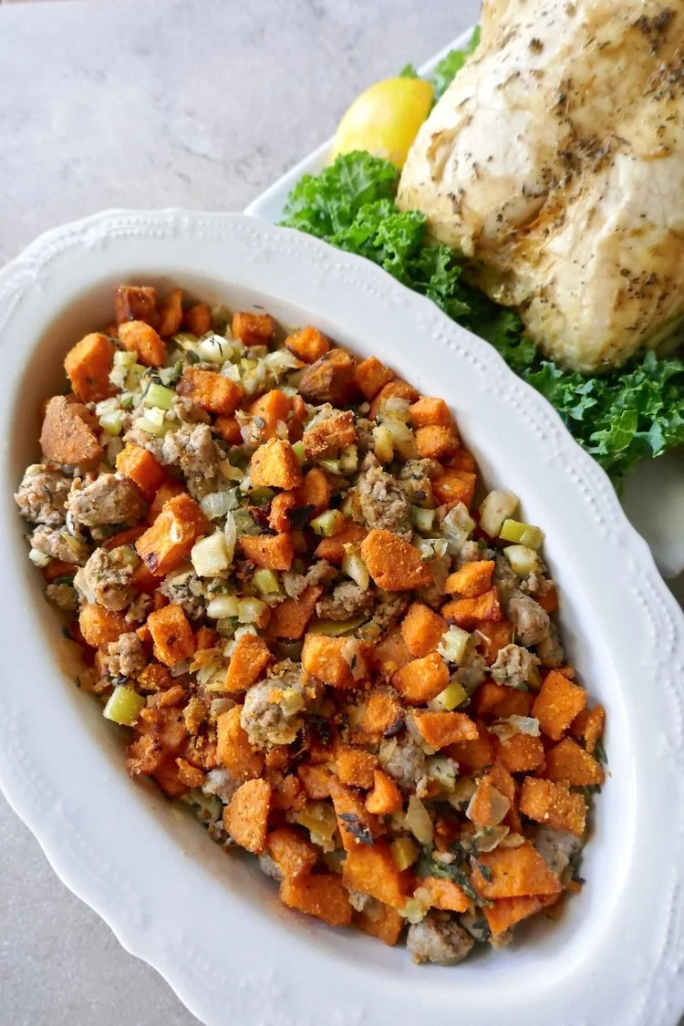 Whether you're following a Paleo, whole30, Keto diet or just want to add some healthy side dishes and dessert to your Thanksgiving dinner table, try these healthier takes on classic Thanksgiving recipes. https://www.meganseelinger.com/blog/healthy-t…