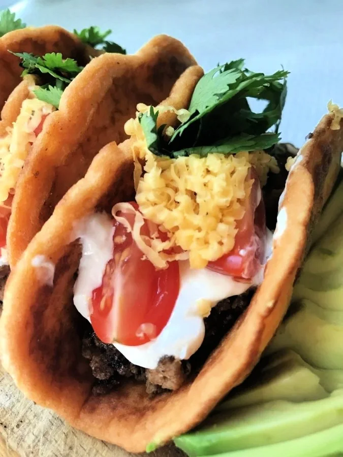 Keto Chalupas with Low Carb Chalupa Shells