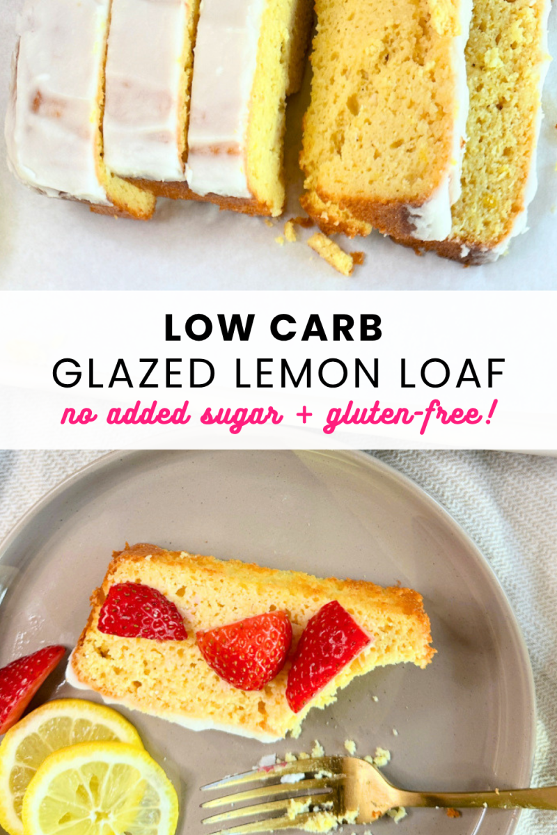This moist low carb lemon loaf is soft, baked to perfection and topped with a sweet lemon glaze. Made with almond flour, this lemon bread is Keto friendly, gluten free, sugar free, and easy to make for breakfast, dessert, or snacks.