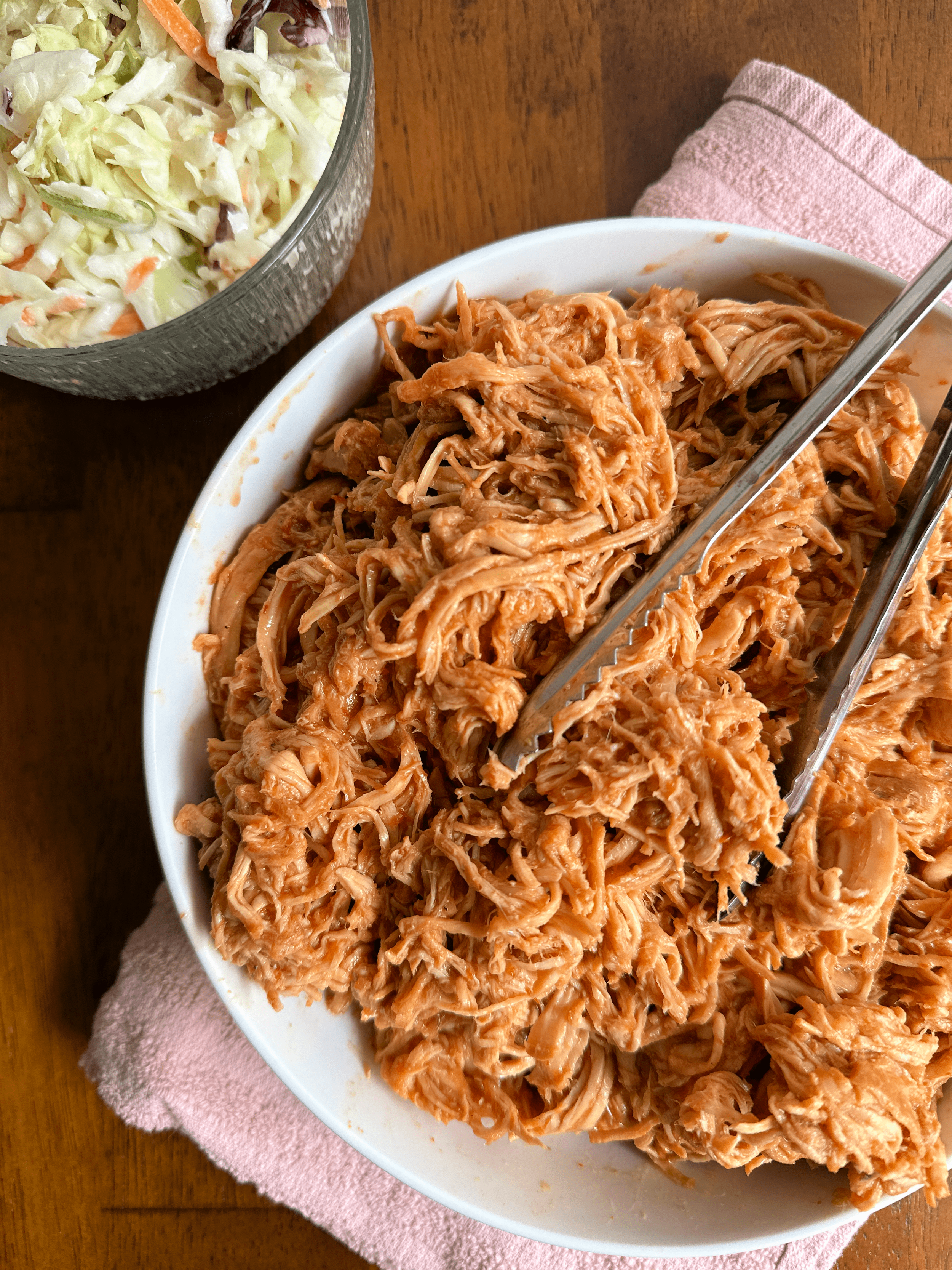 Crockpot Sugar Free BBQ Shredded Chicken