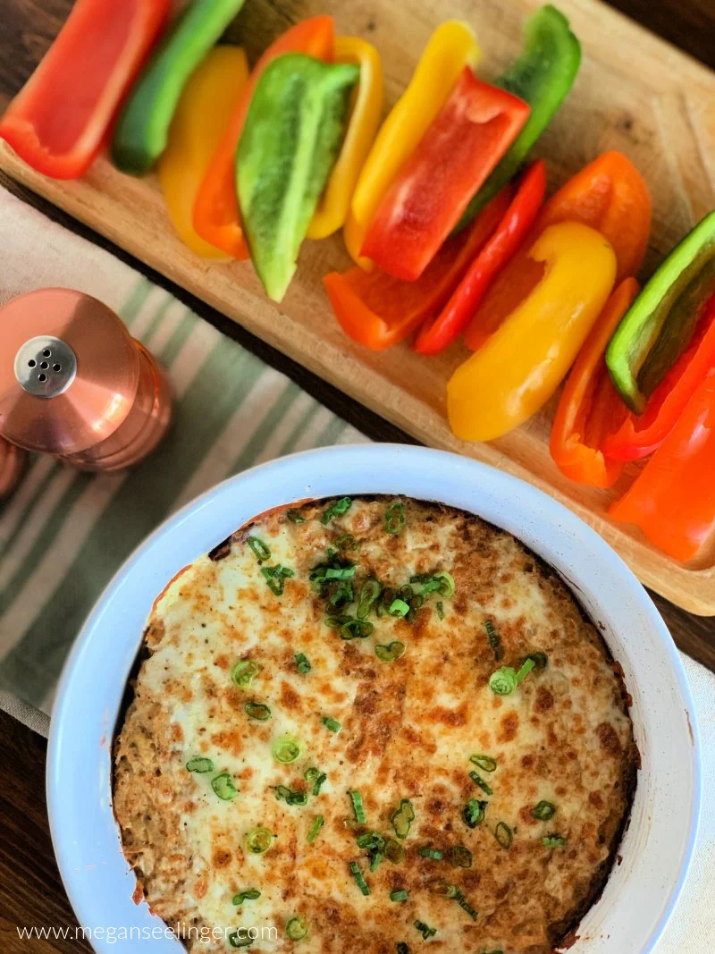 keto crab dip, baked crab dip recipe, cream cheese crab dip, Maryland crab dip, low carb crab dip recipe