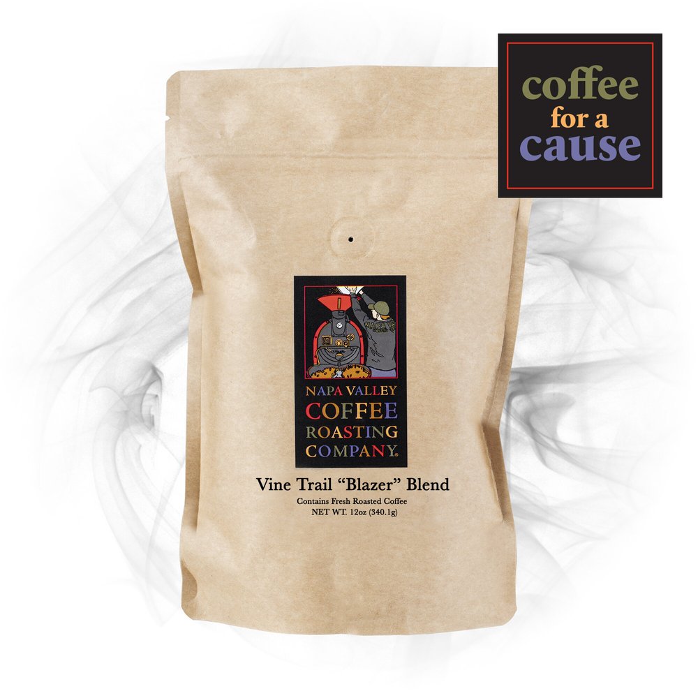 Vine Trail Blazer Blend Net Wt 12oz 340 1g Napa Valley Coffee Roasting Company