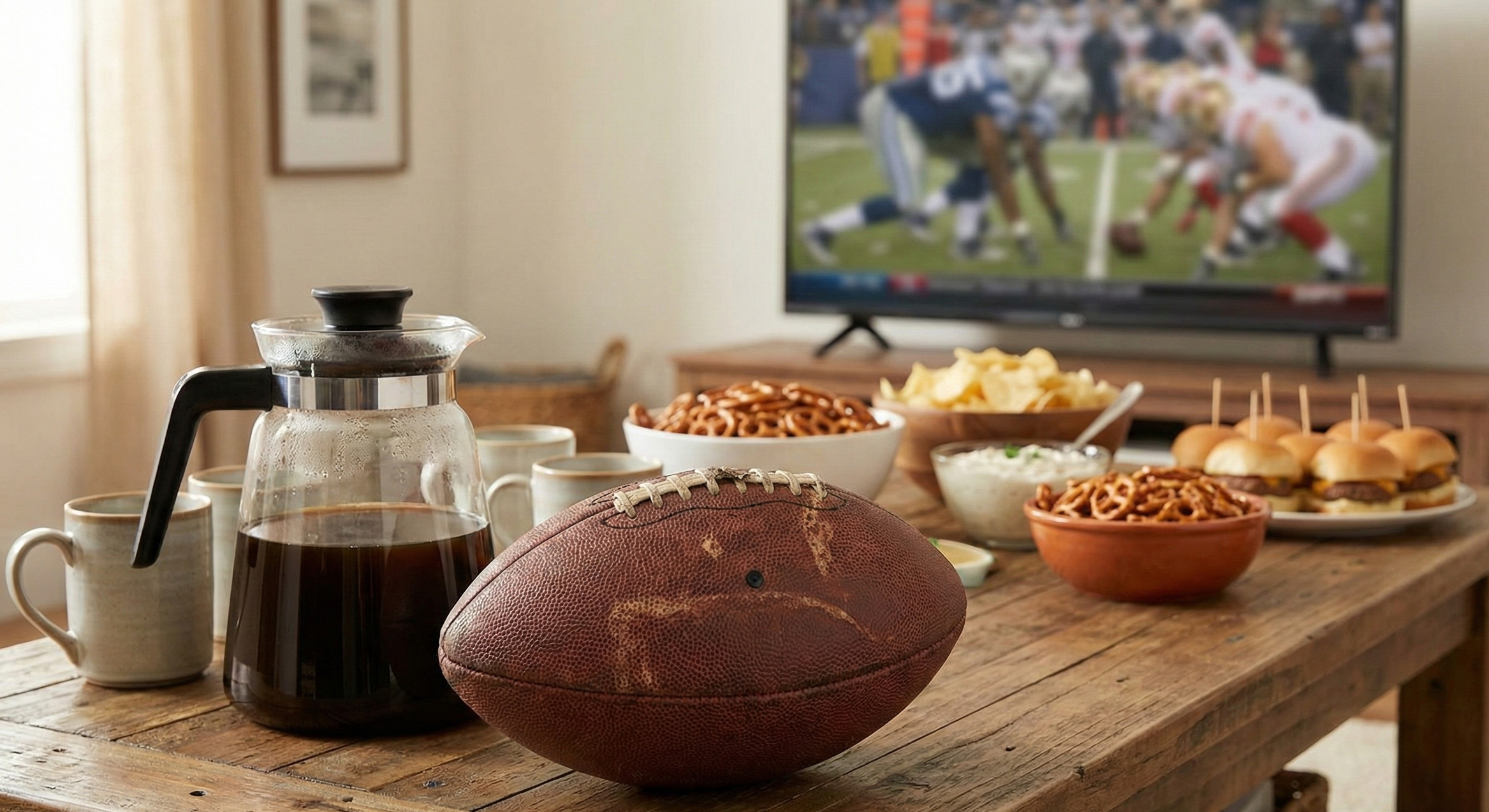 🏈 Don’t fumble the coffee order for Sunday