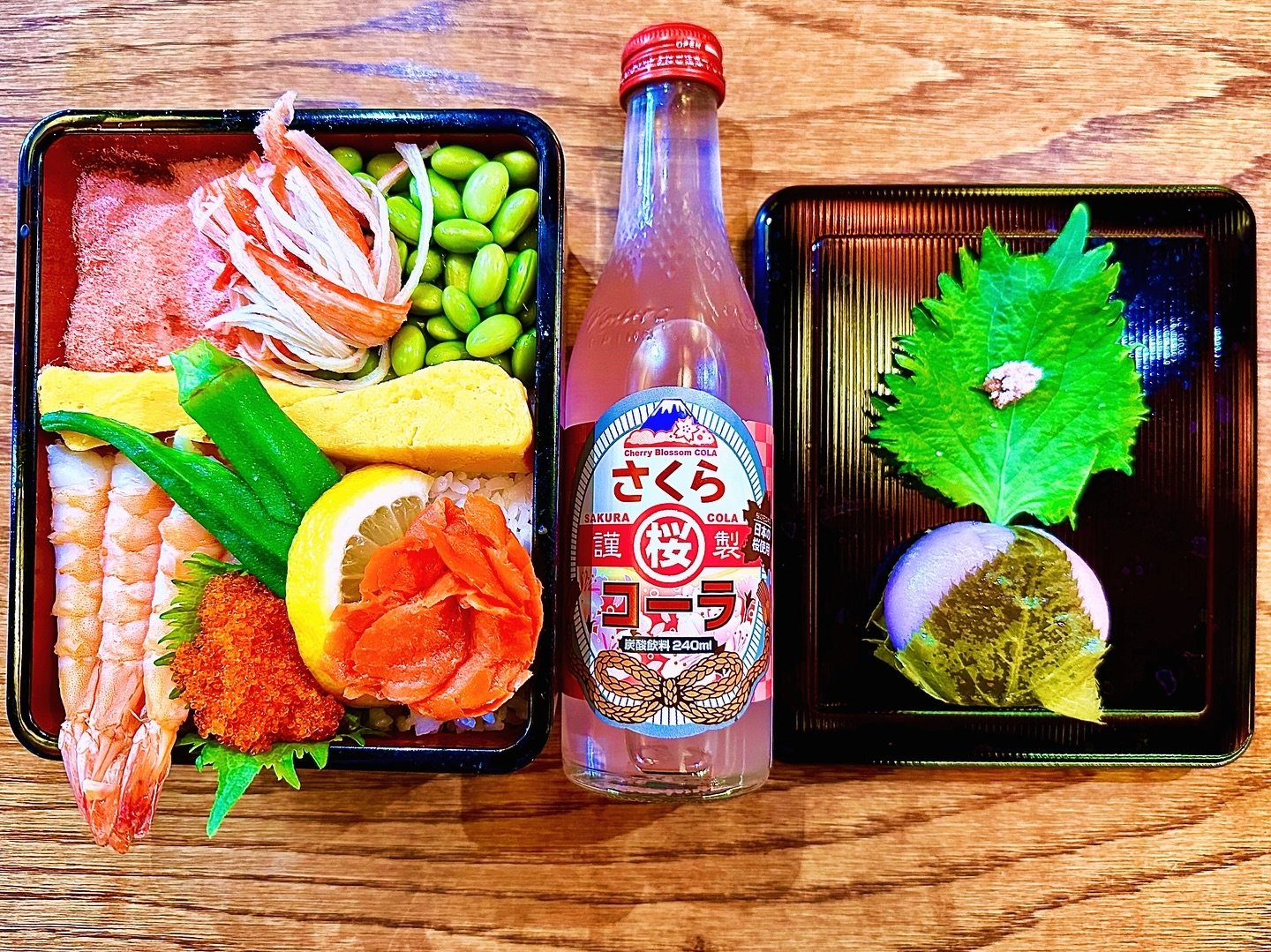 Cherry blossom season is a beautiful sign that spring is in the air!&nbsp;
🌱🌸
Come celebrate with our newest creation, the Sakura Teishoku Box&mdash;an exquisite blend of sweet and savory seafood delights. Succulent shrimp, tender crab, flavorful s