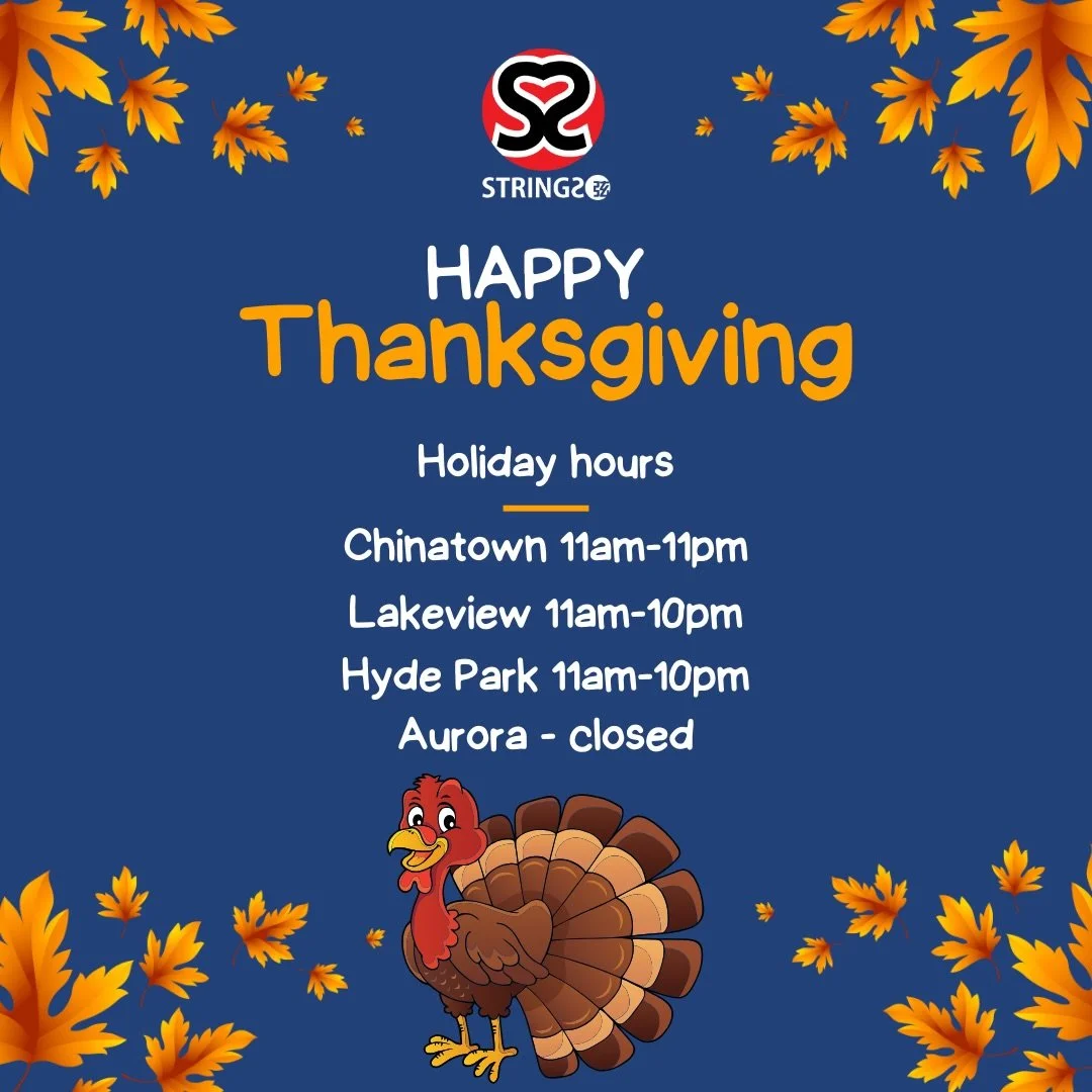 Happy Thanksgiving, friends! 🧡🍲
Whether you&rsquo;re celebrating with family, friends, or flying solo, we&rsquo;re open today and ready with warm bowls and warm vibes.
.
Find us at our Chicagoland locations: ✔️ Chinatown ✔️ Lakeview ✔️ Hyde Park ✔️