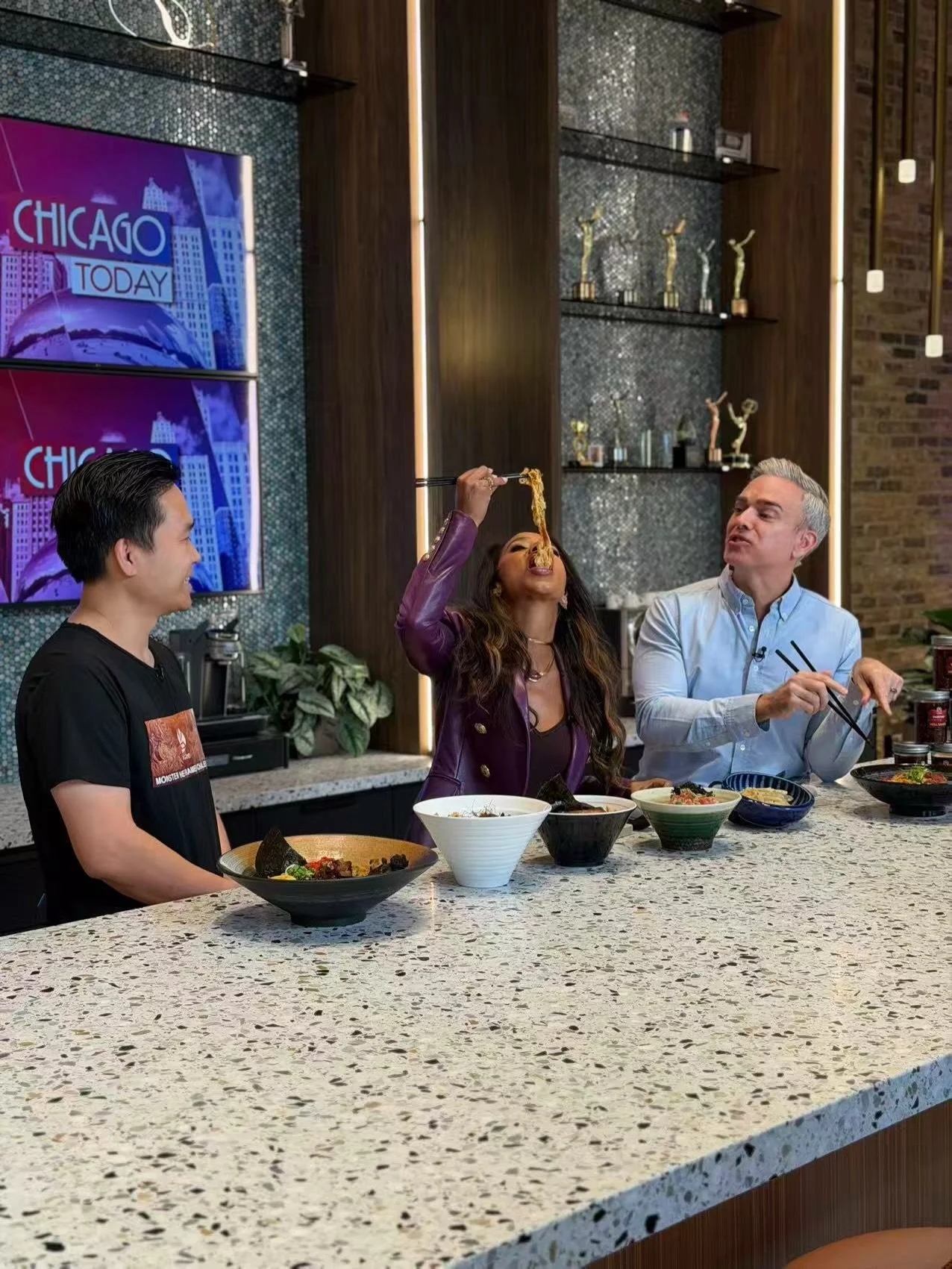 Ramen season is almost here, and trust us&hellip; we&rsquo;ve got a bowl for EVERY mood. 
Thank you @nbcchicagotoday for having us! 🫶 
Tune in TOMORROW, October 16th, to NBC 5&rsquo;s Chicago Today, 11:30 AM&ndash;12 PM, and watch us serve up smiles