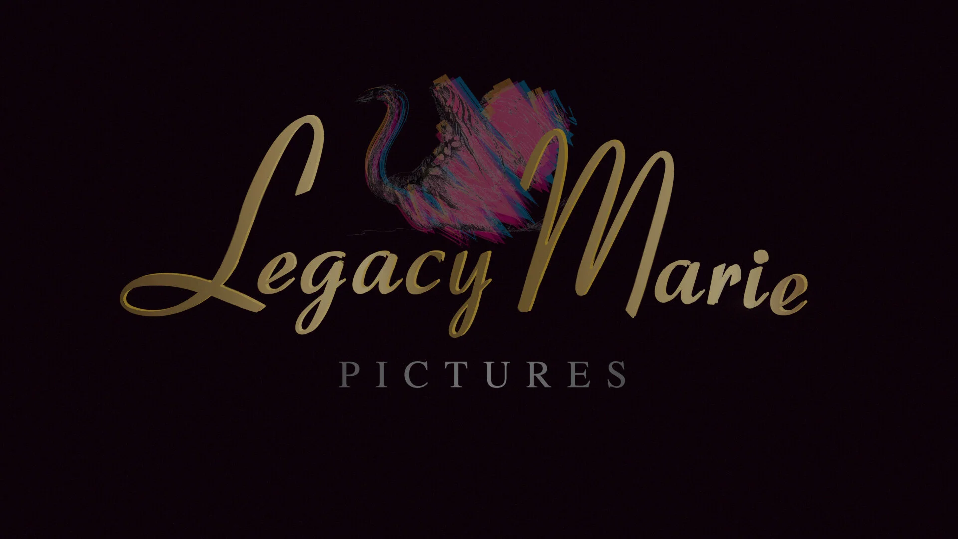 The sequence opens on an enchanted swan as it makes its landing - swirls of magic engulf this legendary animal before transitioning into the iconic Legacy Marie Pictures logo.  