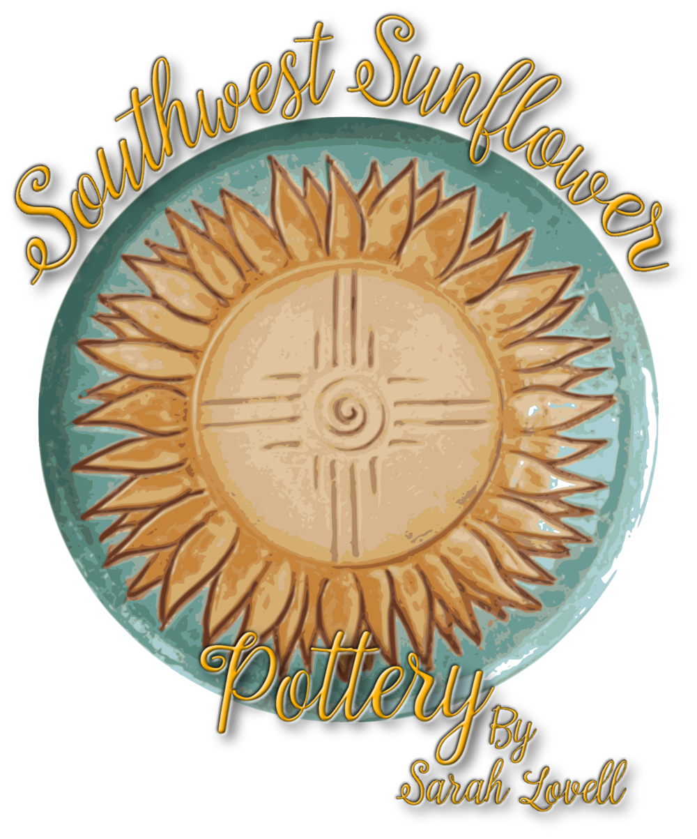 Southwest Sunflower Pottery by Sarah Lovell