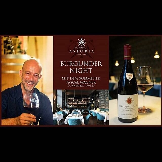 Pascal travels around the world to share his passion for wine #bacchuswagner #bourgogne #triergermany #winetasting #winedinner #walderdorffs