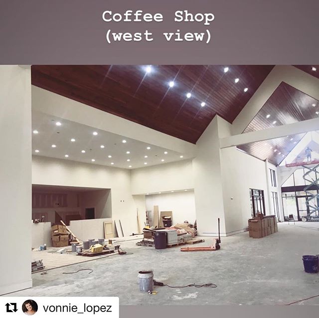 Coffee shop in Atrium at our Eastwood project! @vonnie_lopez What a space!!!