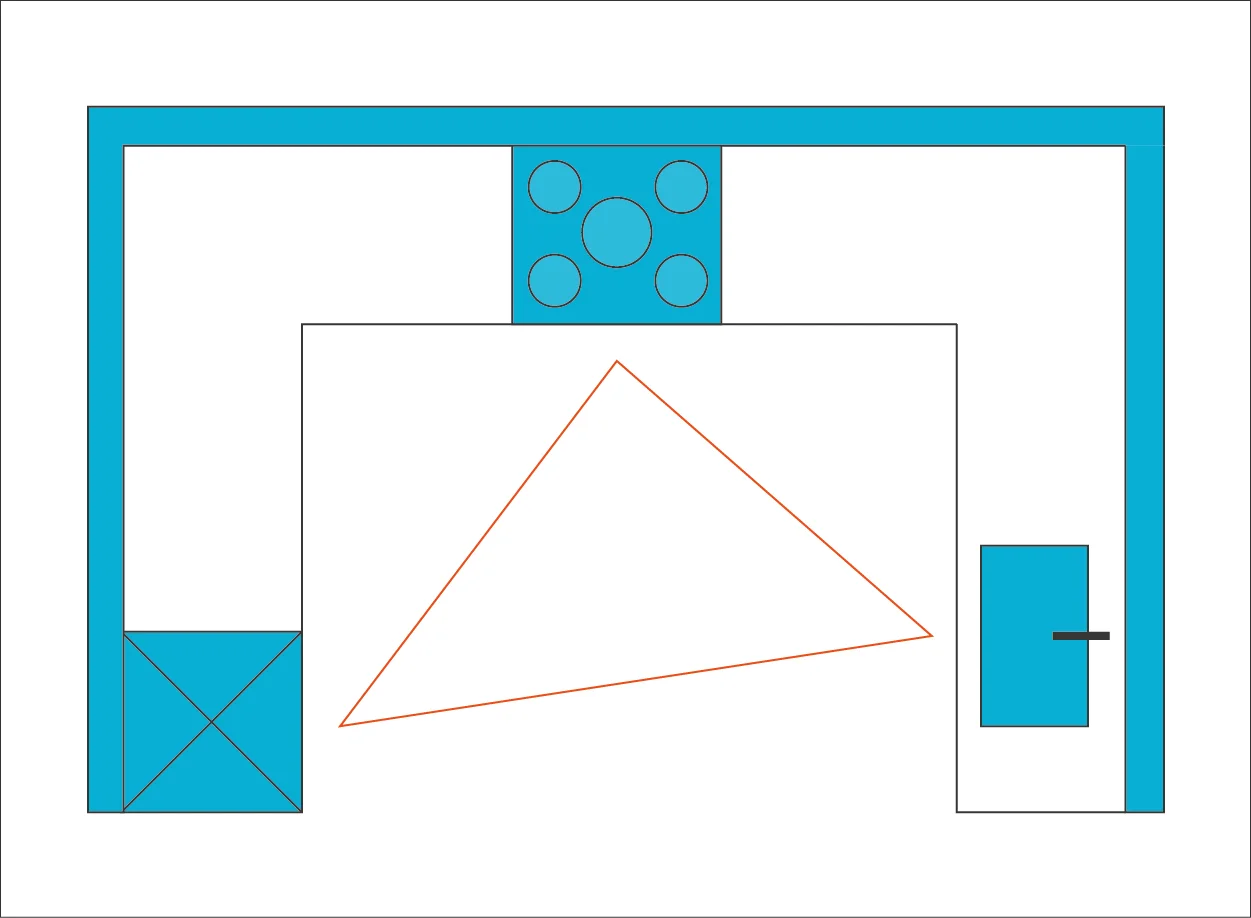 U-shaped Kitchen