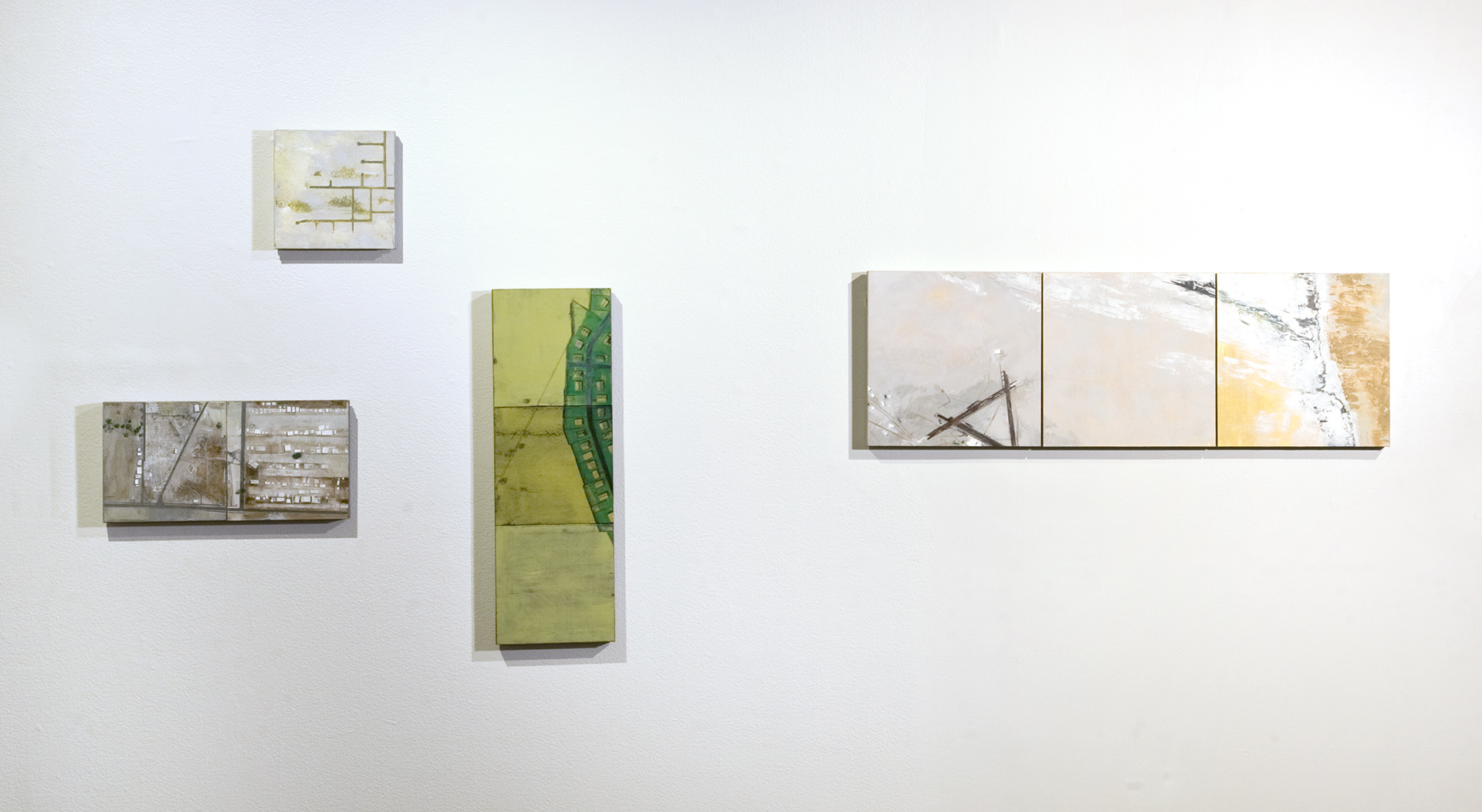 DRY EARTH drawings, Installation view