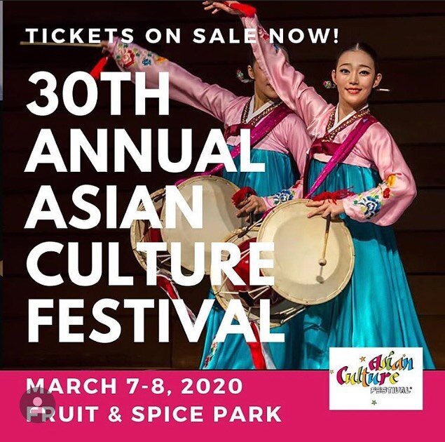 Give away!!!!
We are super exited to be part of Asian Festival this weekend #asianculturefestival2020 in @fruitandspicepark for their 30th Annual Asian Cultural Festival, that we are giving 5 winners 3 months of free membership to try and learn the b