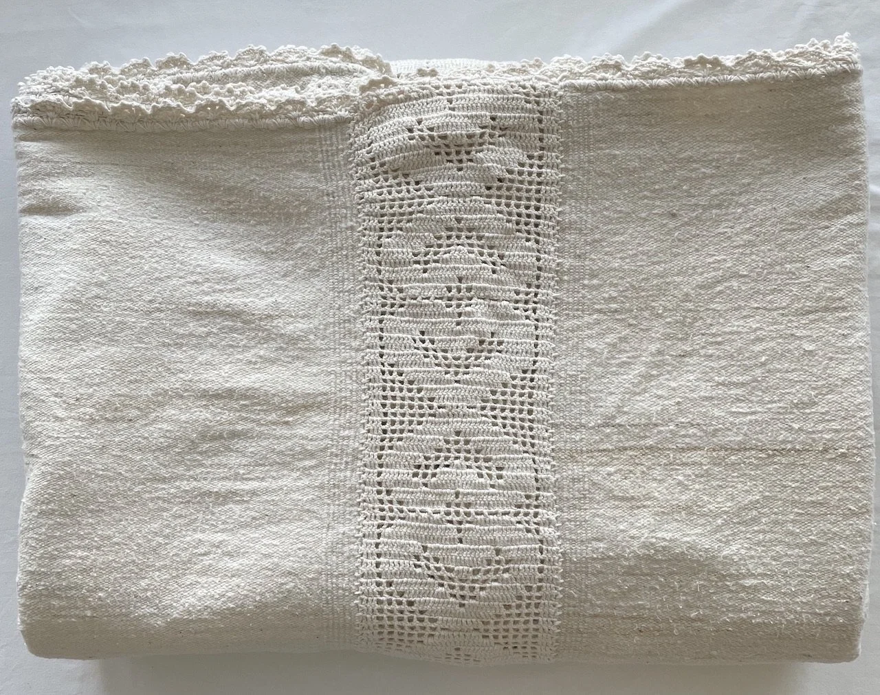 Hearts Stitch Bedspread Set