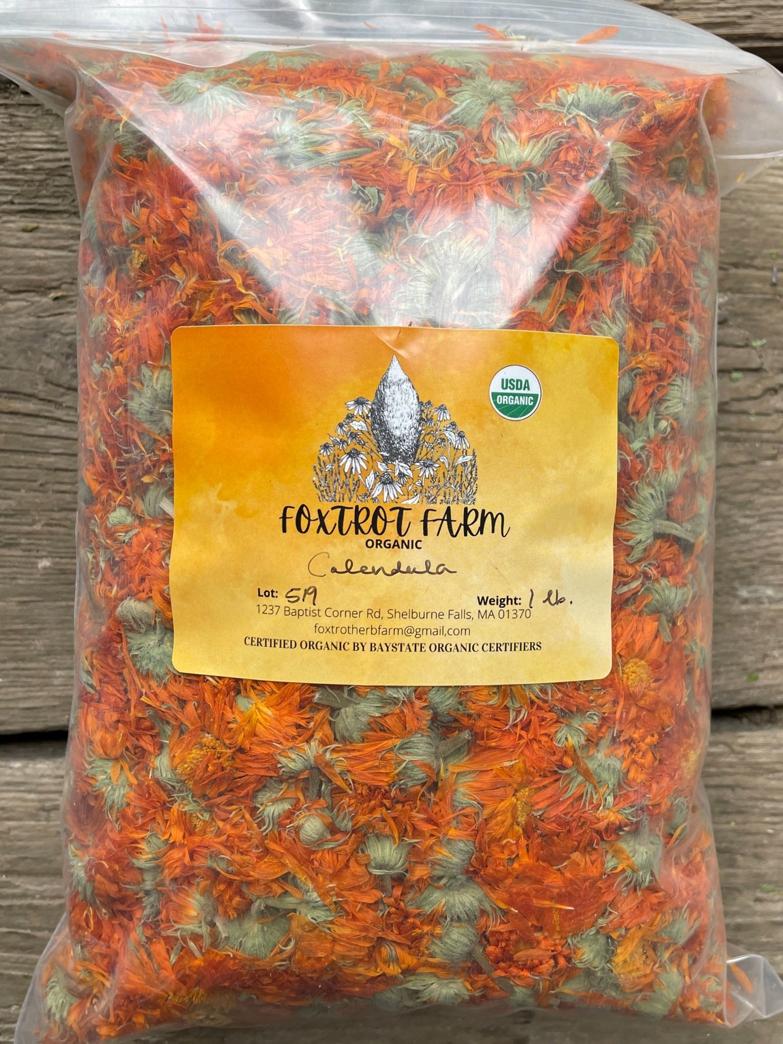 Dried Calendula — Star Bright Farm
