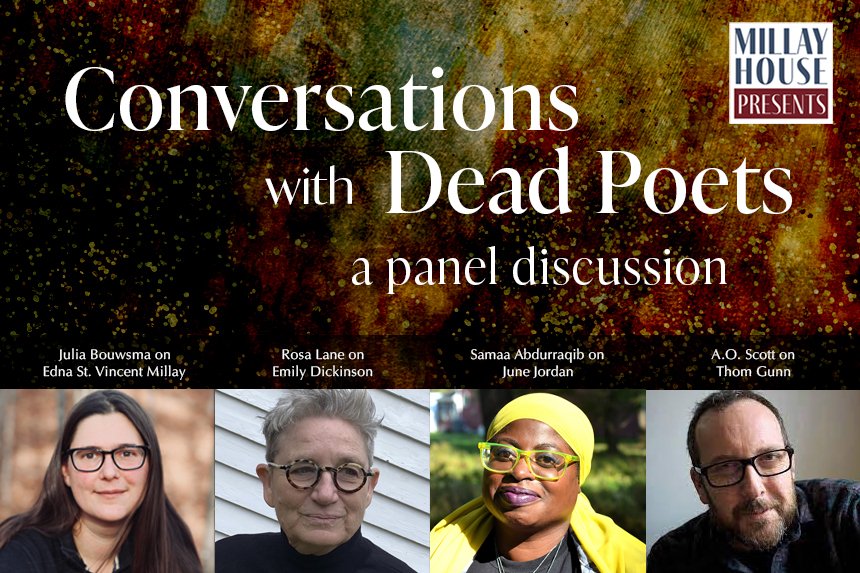 Conversations with Dead Poets • A Panel Discussion