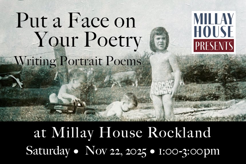 Portrait Poetry Workshop with Carol Bachofner