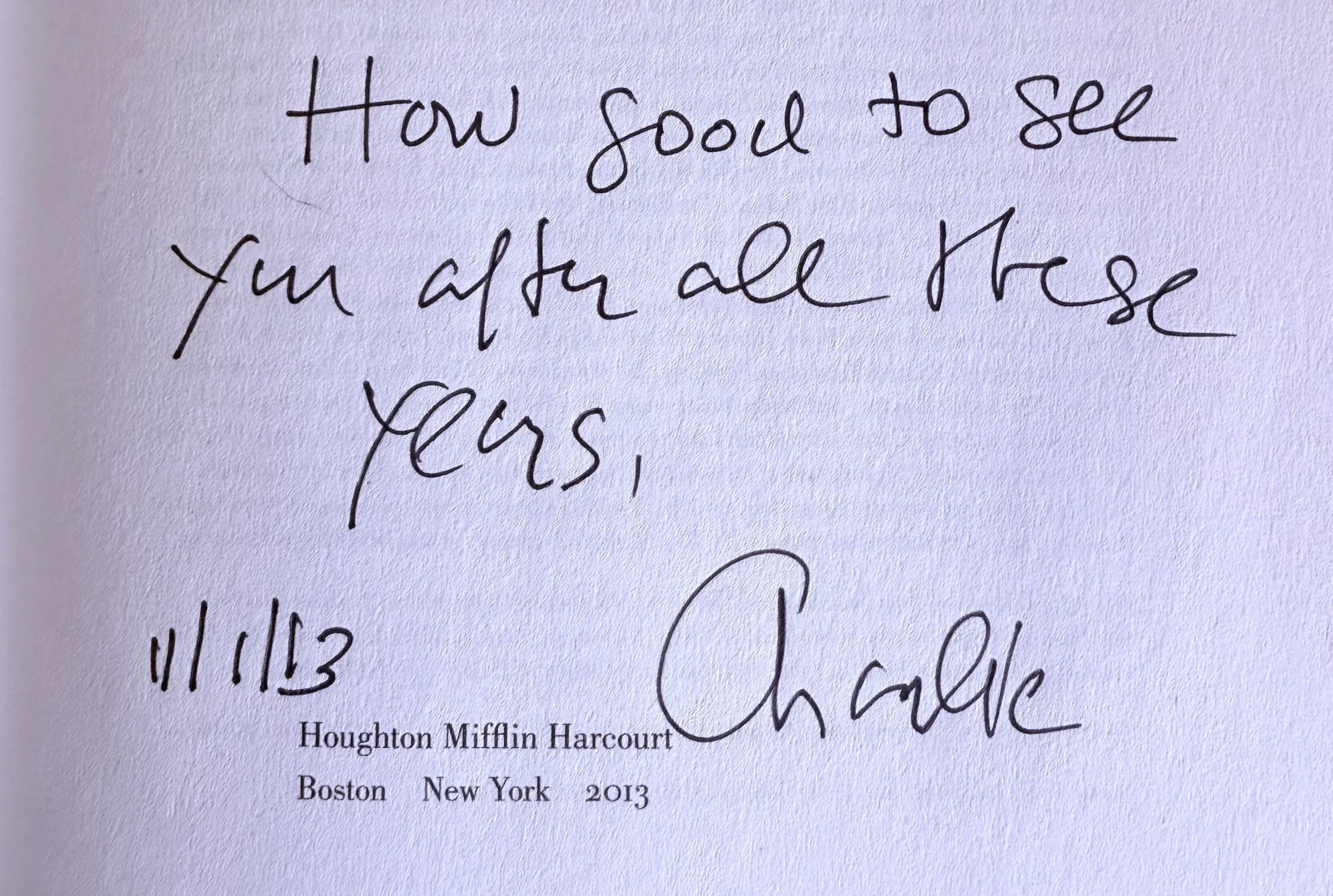 Two Poets Encountering Charles Simic