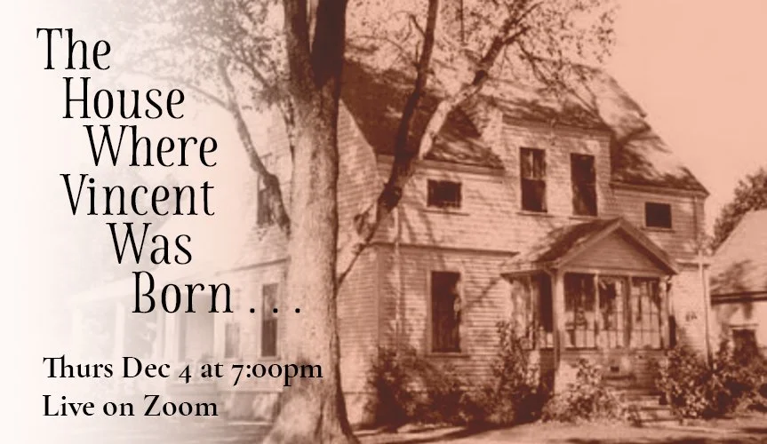 The House Where Vincent Was Born . . .
