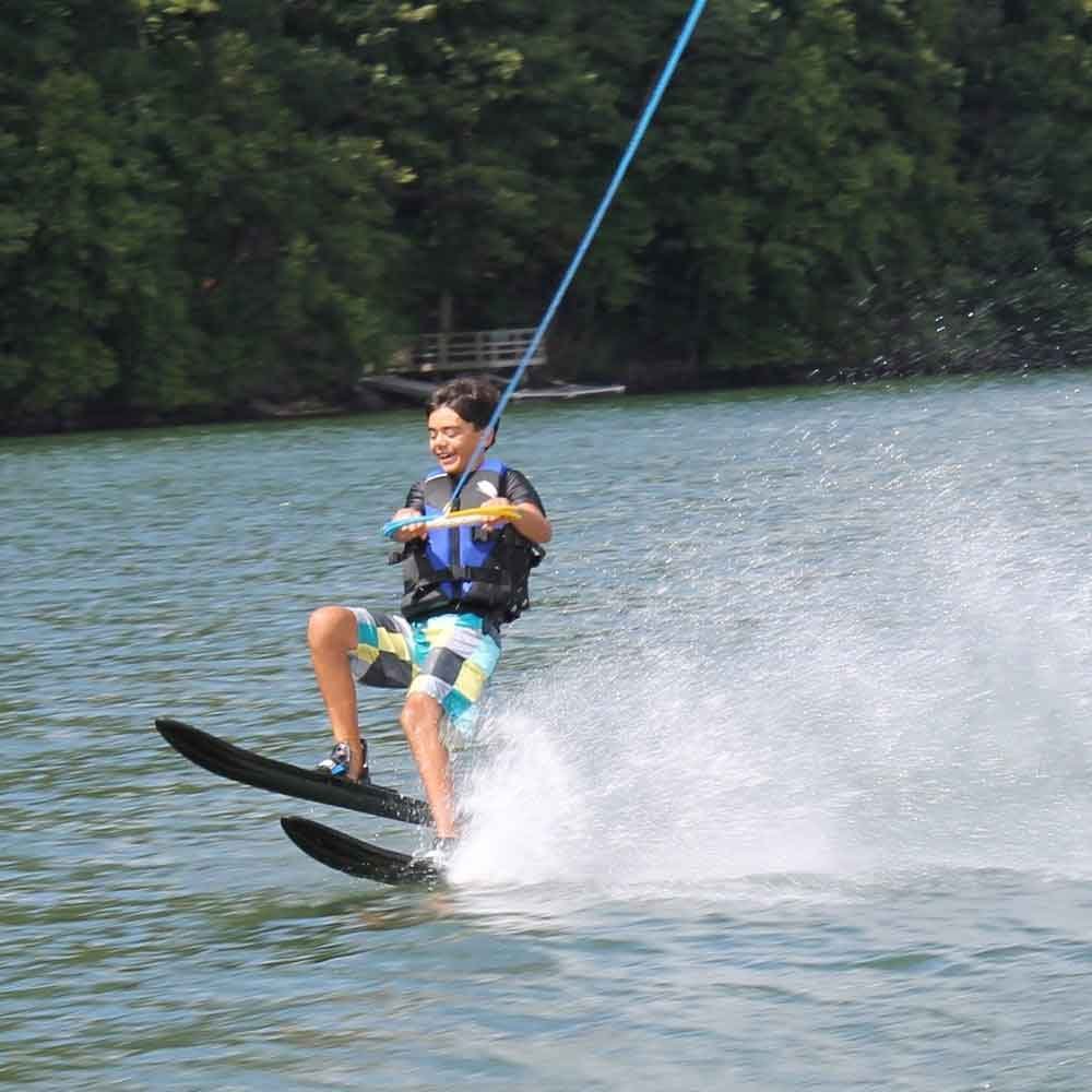 Waterskiing on Candlewood Lake