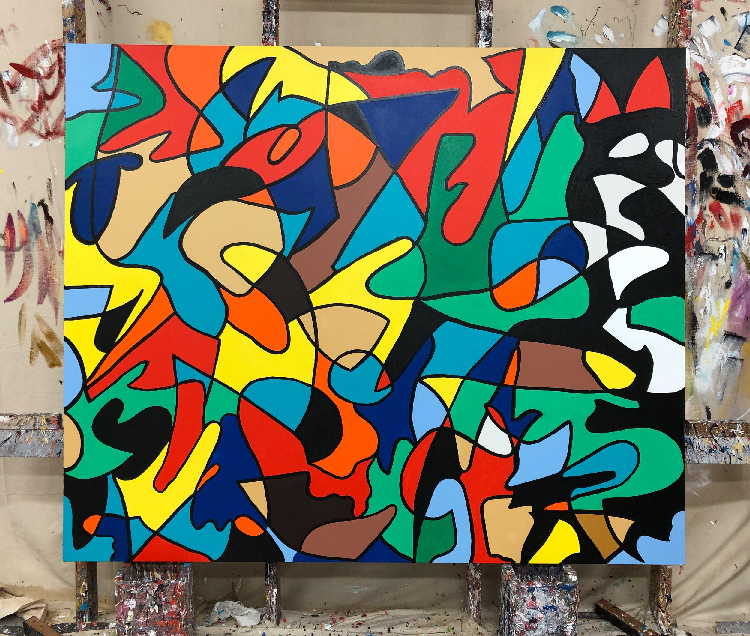  Acrylic on canvas 60” x 72” 