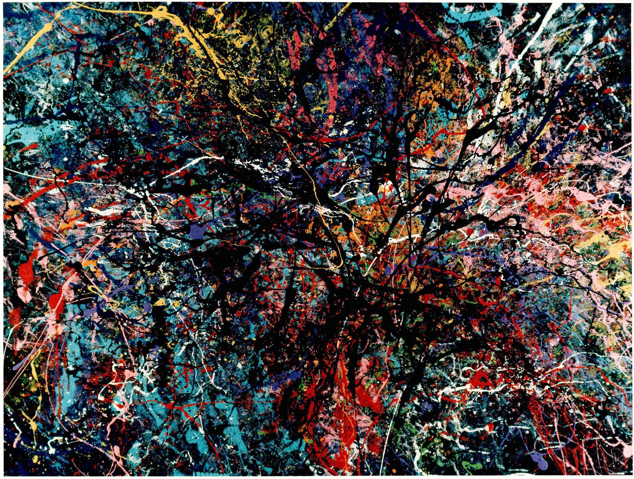  Latex on canvas, 60” x 72” 