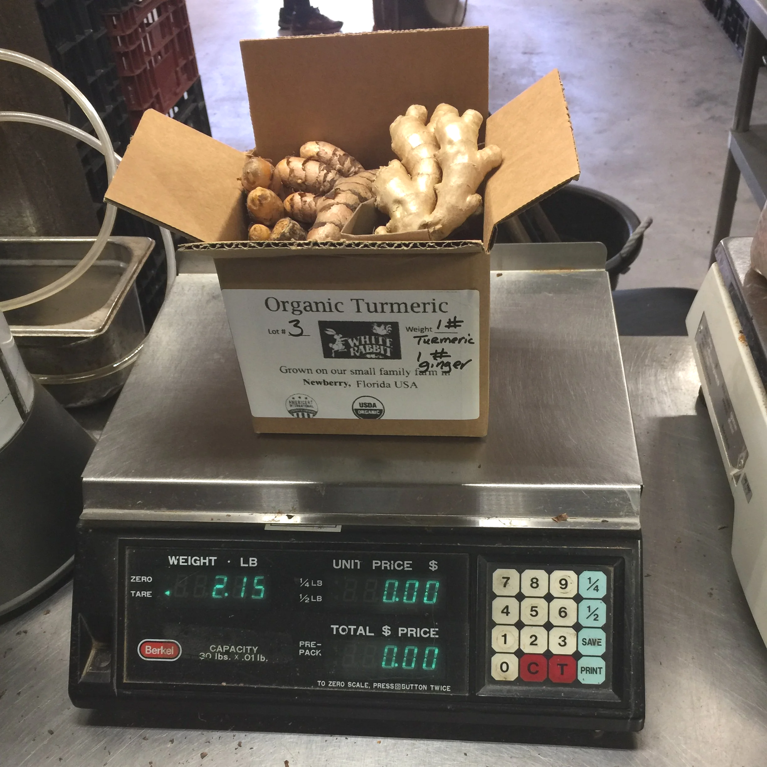 2lb Turmeric and Ginger combo box!