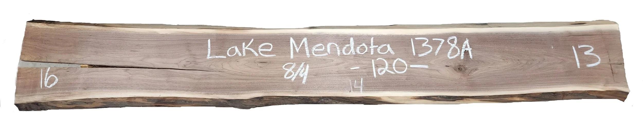 Walnut Slab Lake Mendota 1378A