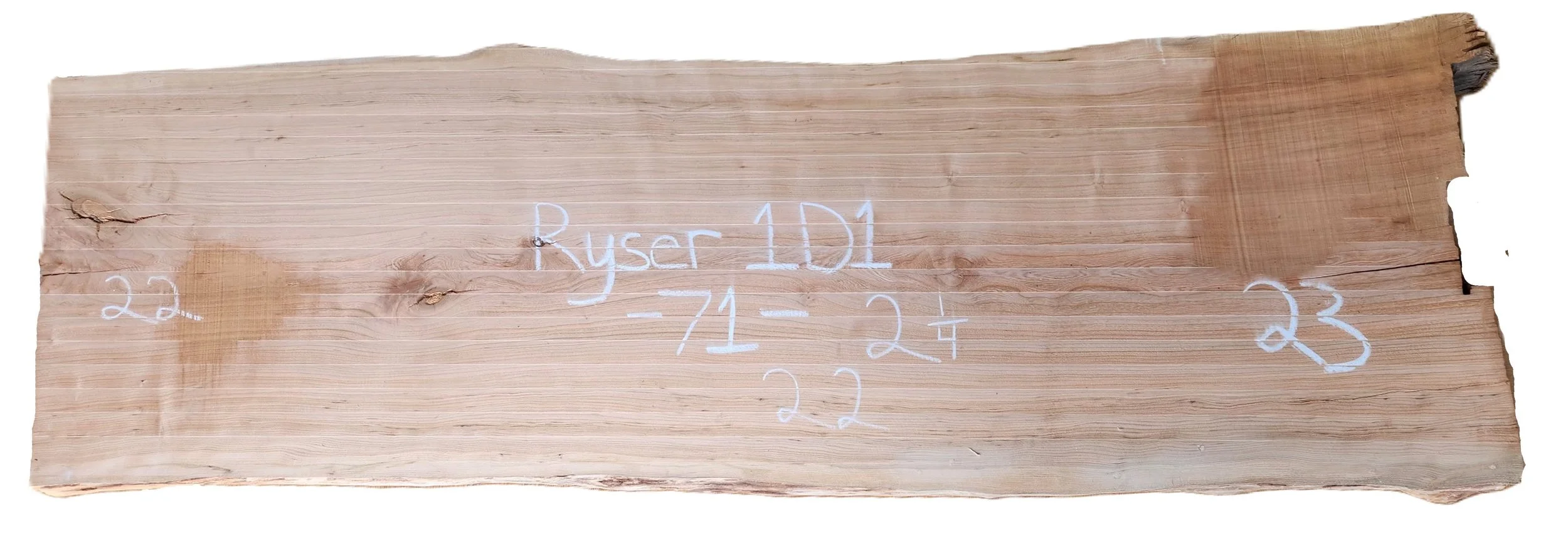 Cherry Slab Ryser 1D1