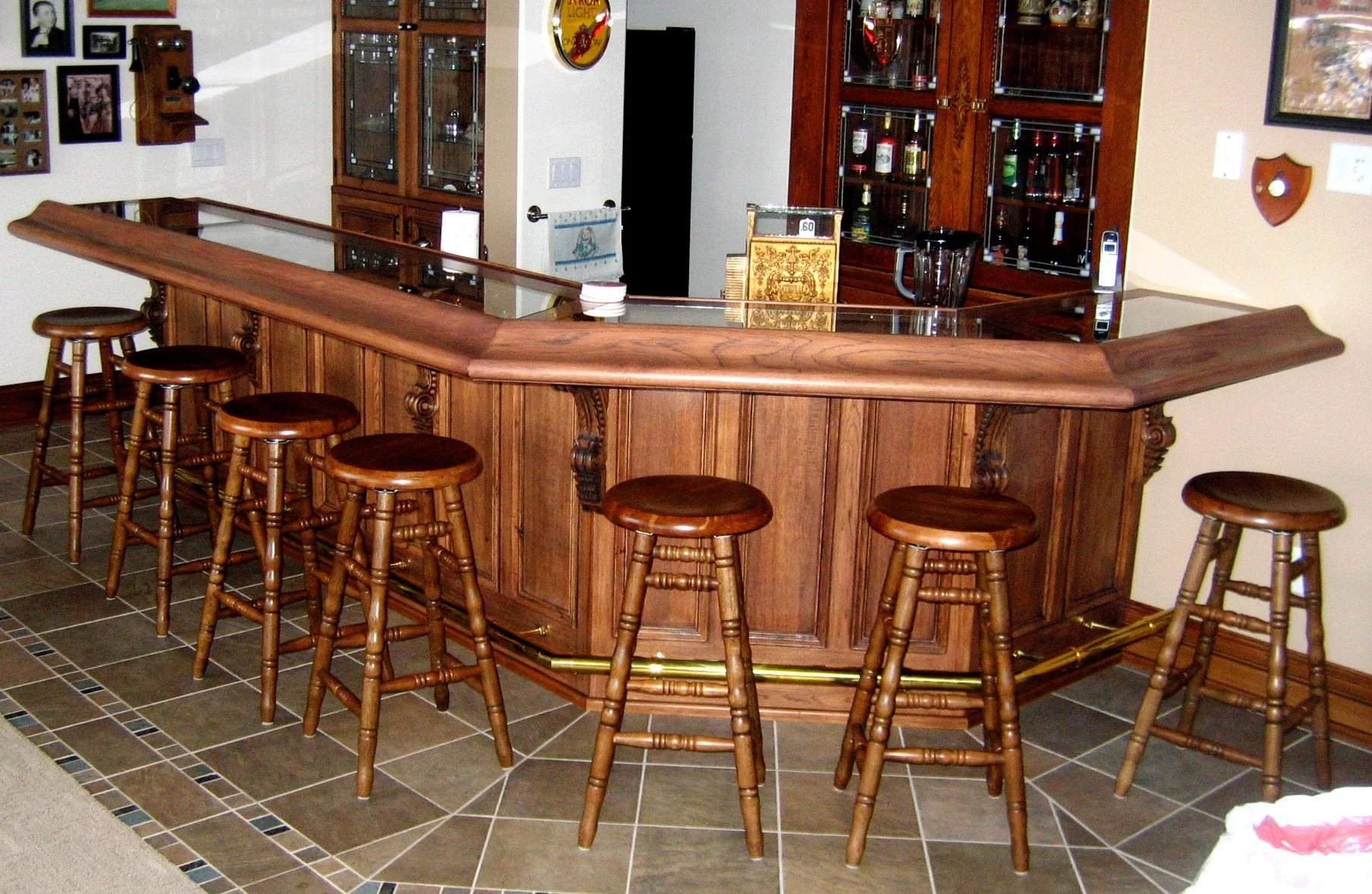White Oak Bartop
