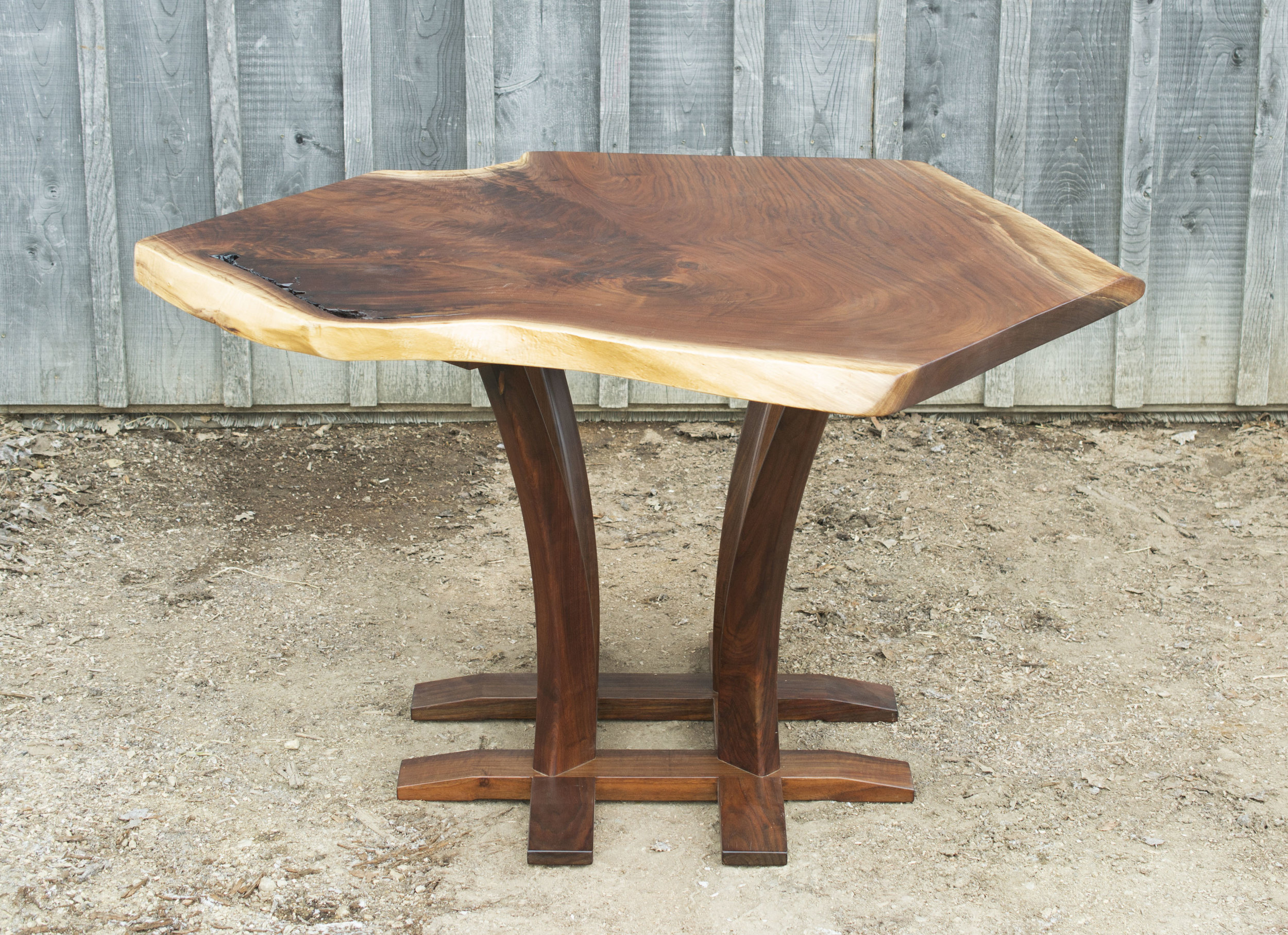 Walnut Pub Table