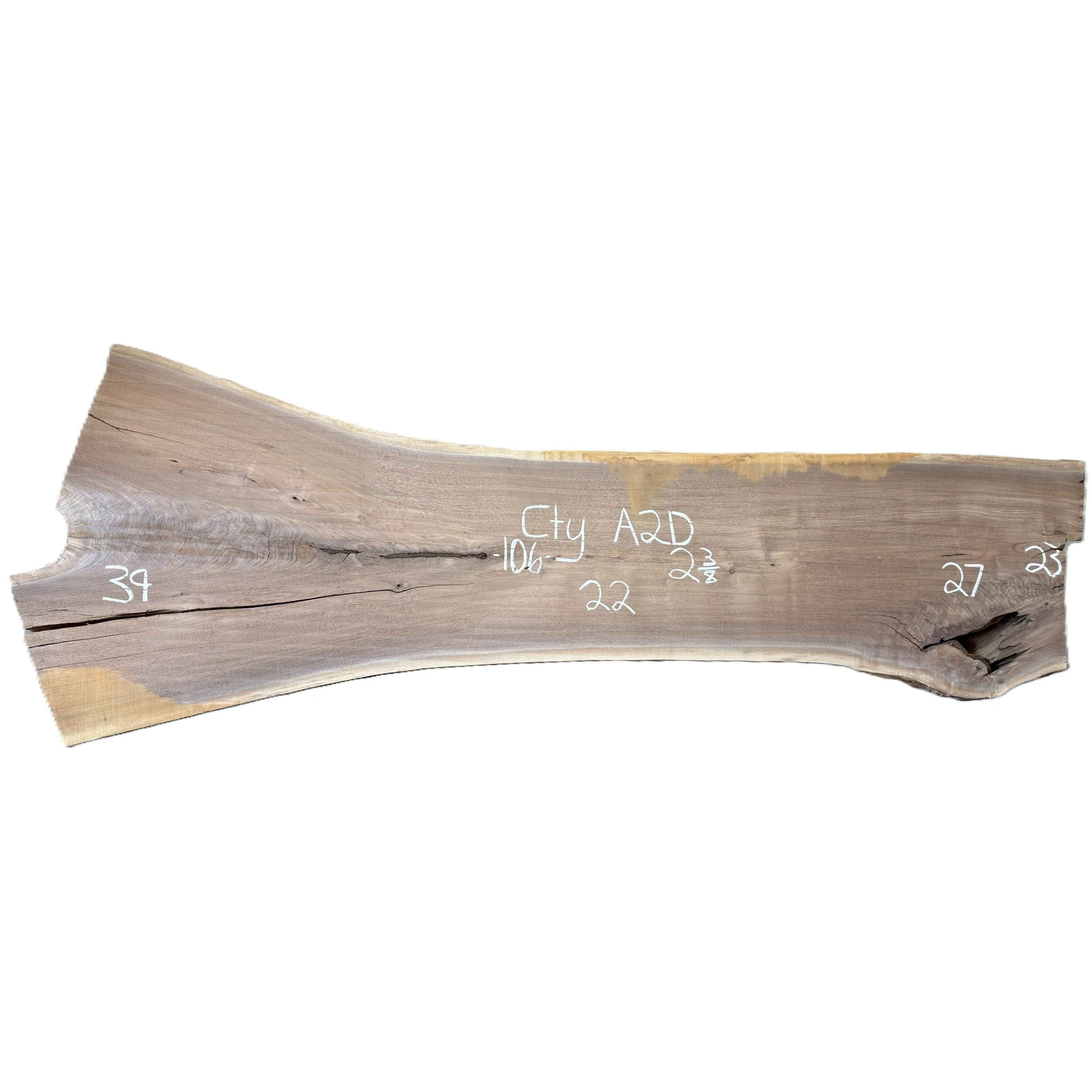 Walnut Slab County A 2D